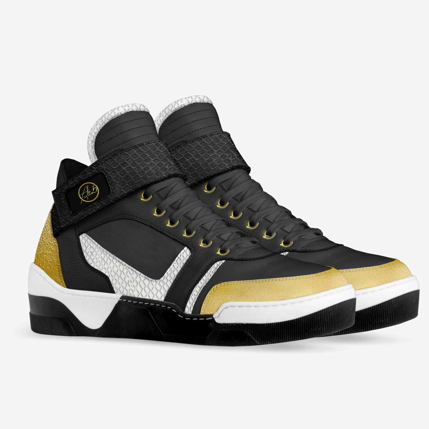 AF-5 custom made in Italy shoes by Mershodd Redmon | Double view