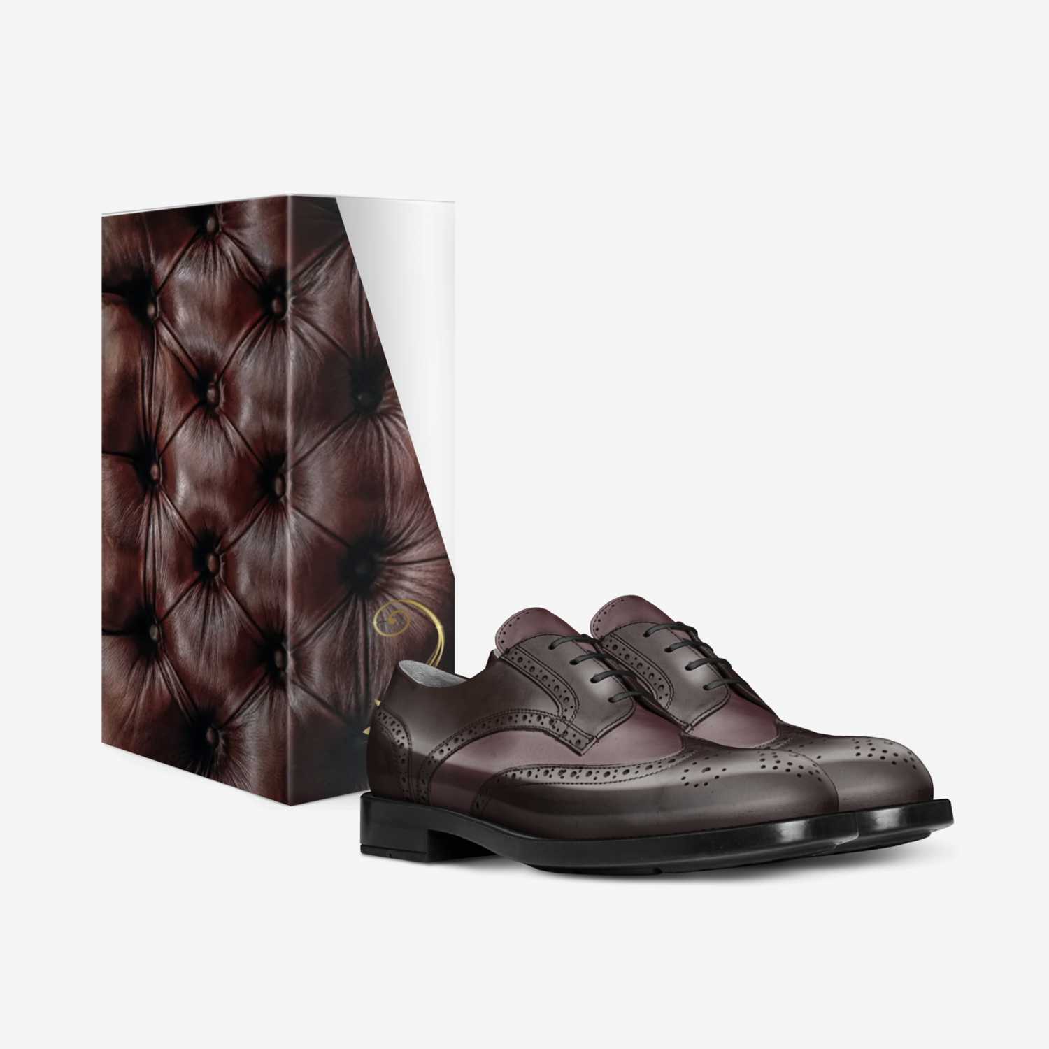 The Kingsmen  custom made in Italy shoes by The American Academy for Young Professionals, Inc. | Box view