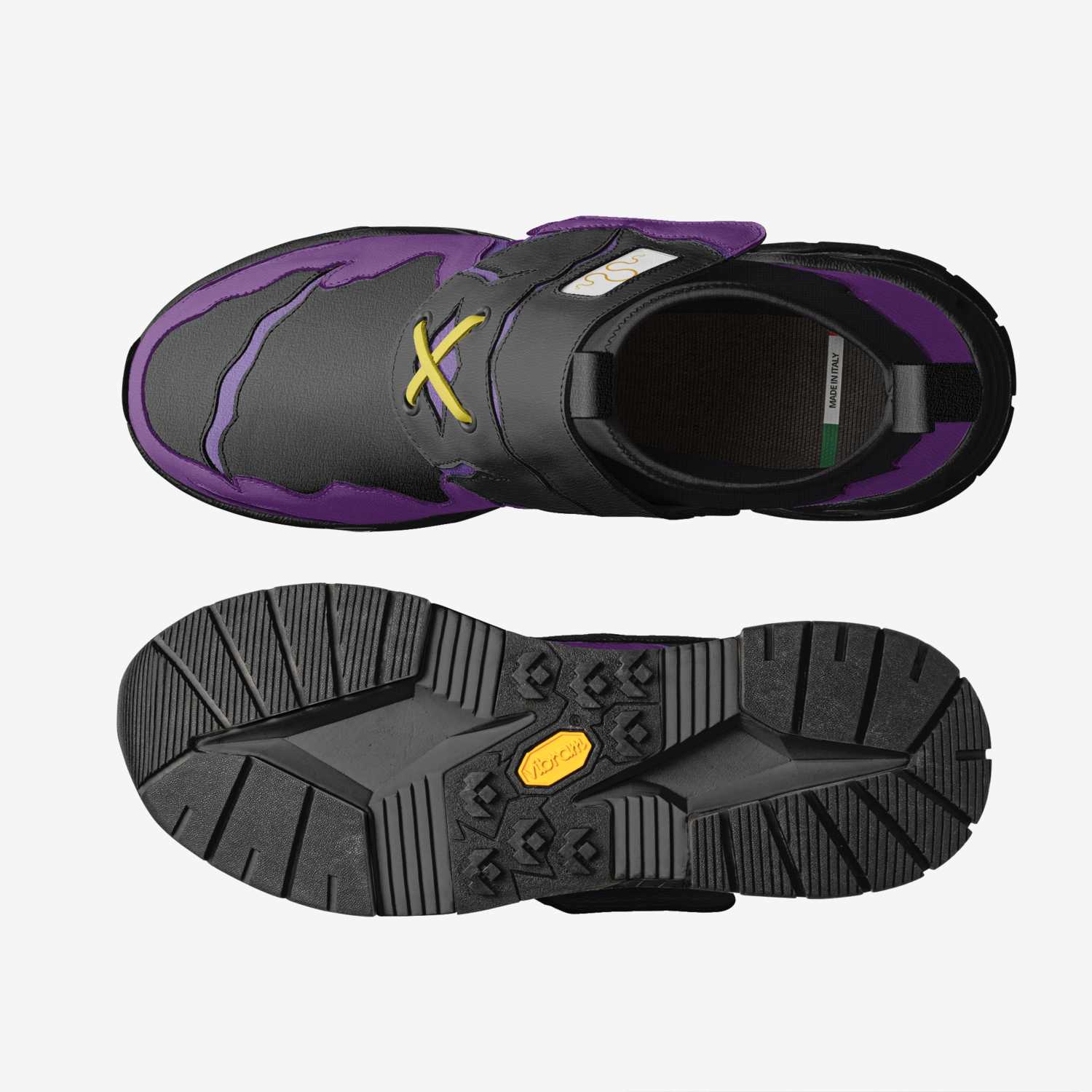 Kraken 2 custom made in Italy shoes by Carlos Segarra | Top view