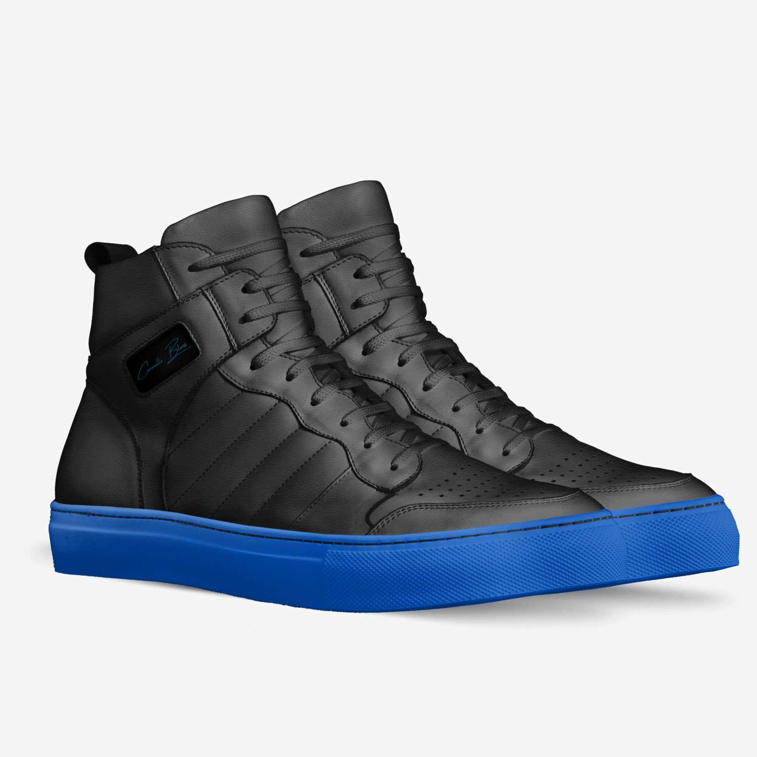Ciarmello Blues custom made in Italy shoes by Limitless Kicks | Double view