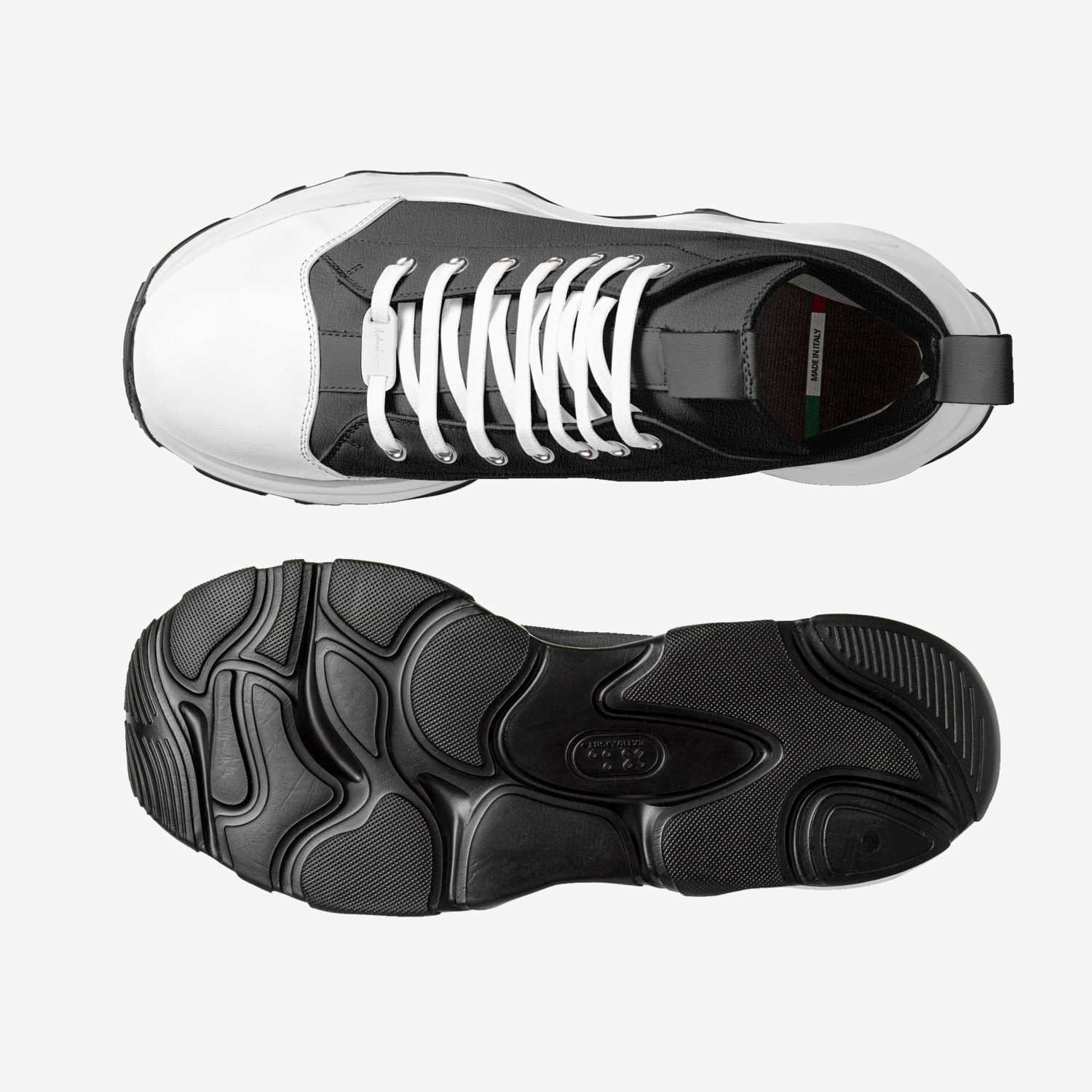 Verses 004 custom made in Italy shoes by Moneyatti Brand | Top view