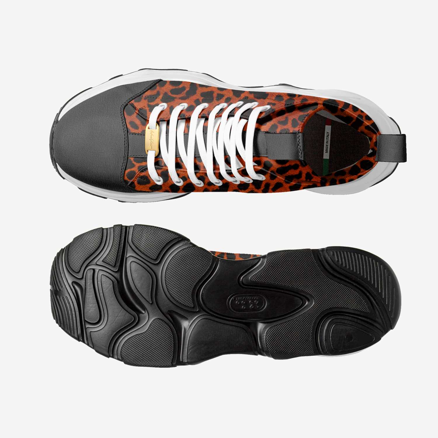 Verses 017 custom made in Italy shoes by Moneyatti Brand | Top view