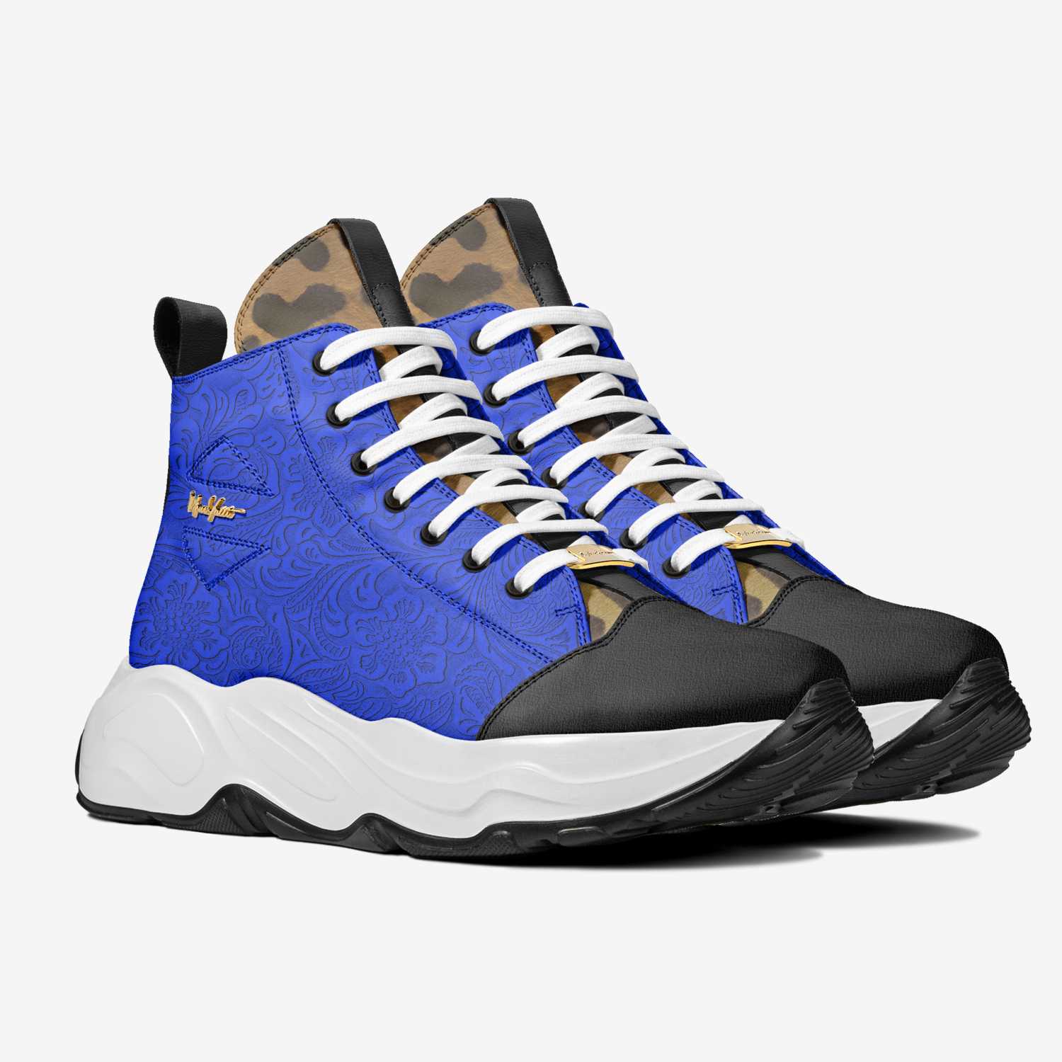 Verses 019 custom made in Italy shoes by Moneyatti Brand | Double view
