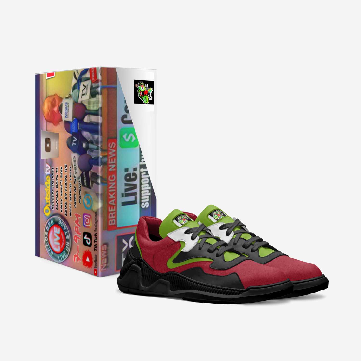 Drip House custom made in Italy shoes by Keith Hodge Jr | Box view