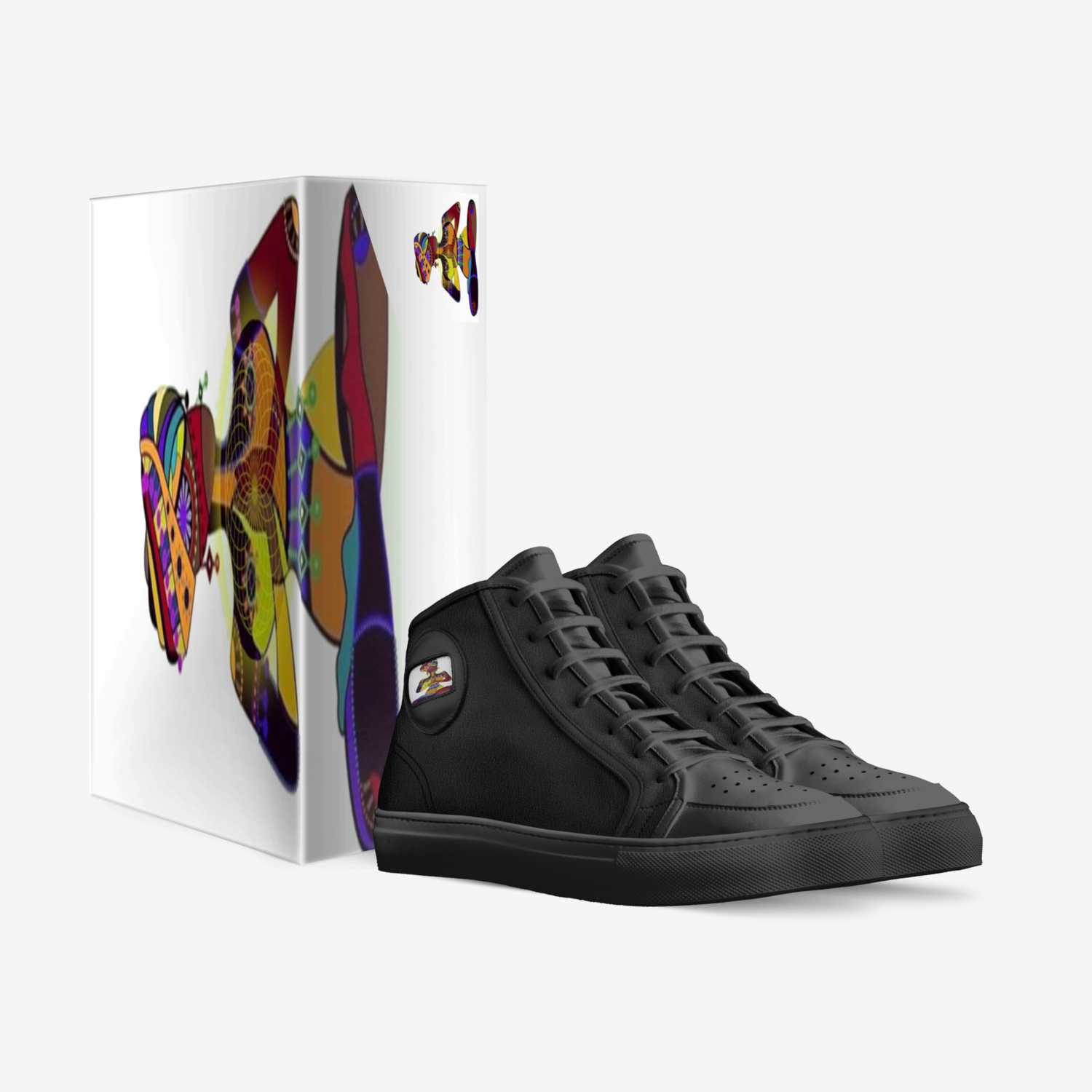 Mama Chakra custom made in Italy shoes by Kwaundese Mr4oure | Box view