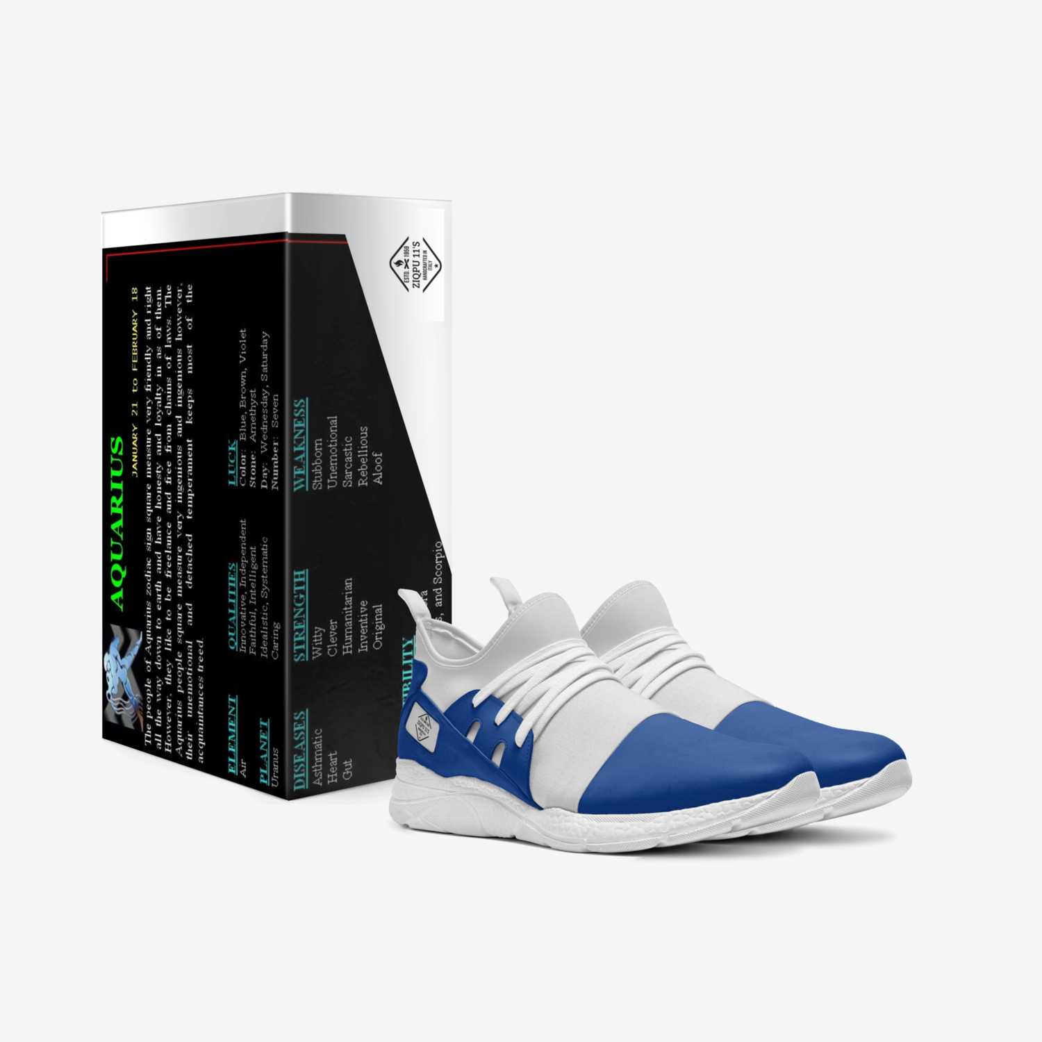 Z-11'S custom made in Italy shoes by Terrell Foster | Box view