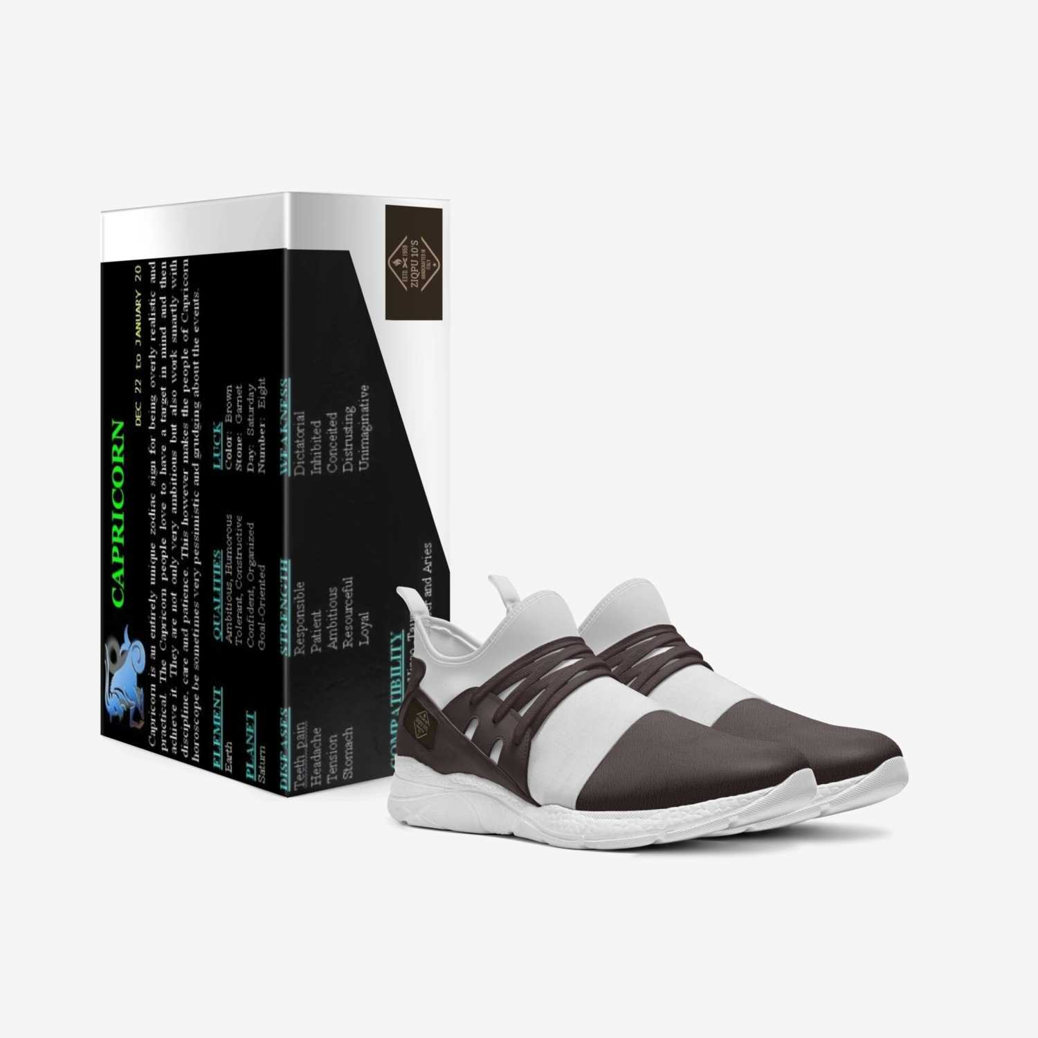 Ziqpu 10's custom made in Italy shoes by Terrell Foster | Box view
