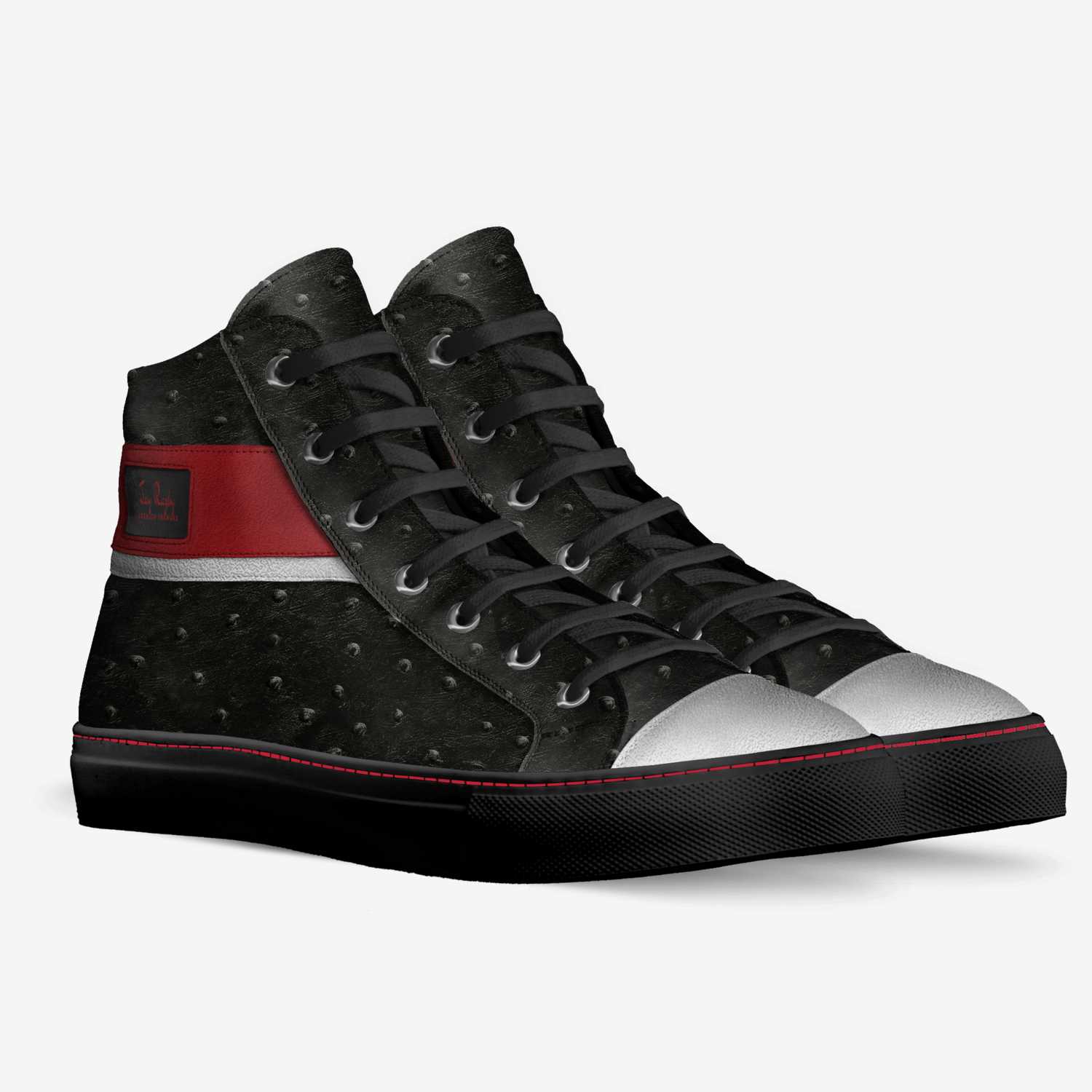 Jay Razby  custom made in Italy shoes by Jay Rock | Double view