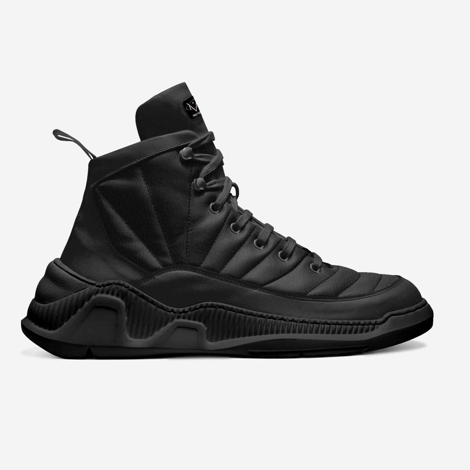 RunHeavy-SupPorter custom made in Italy shoes by Michael Porter | Side view