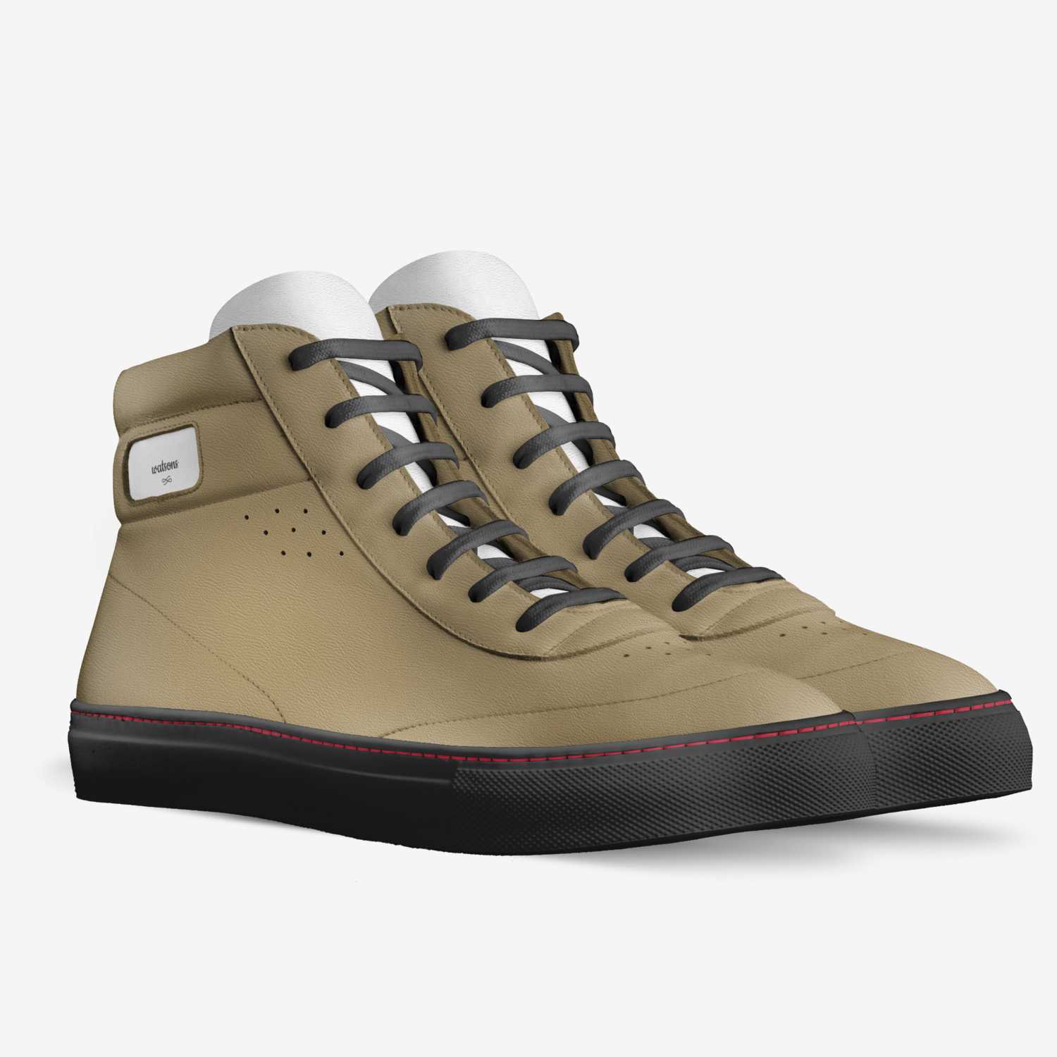 watsons custom made in Italy shoes by Watsons Boss | Double view
