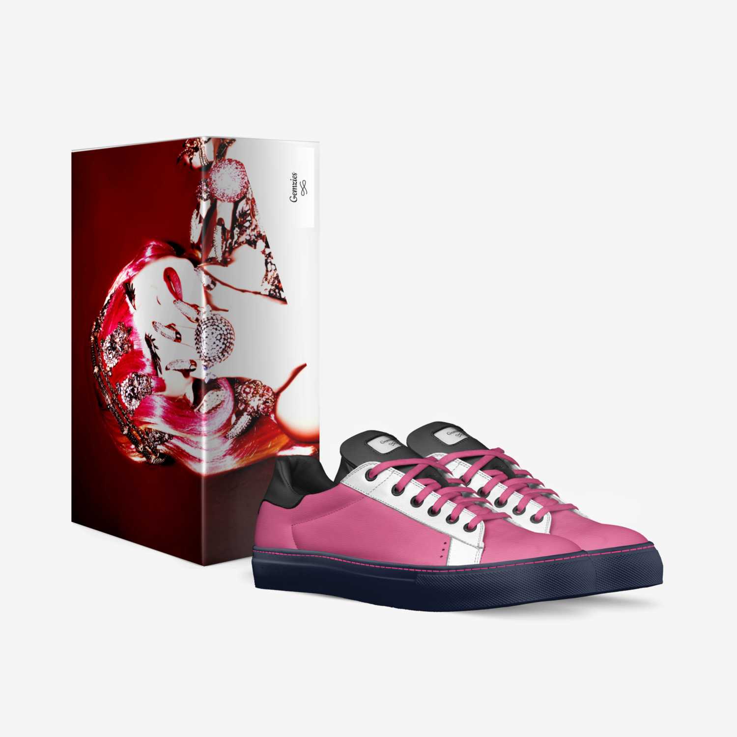 Gemzies custom made in Italy shoes by Leelee Da Goddess Cruz | Box view