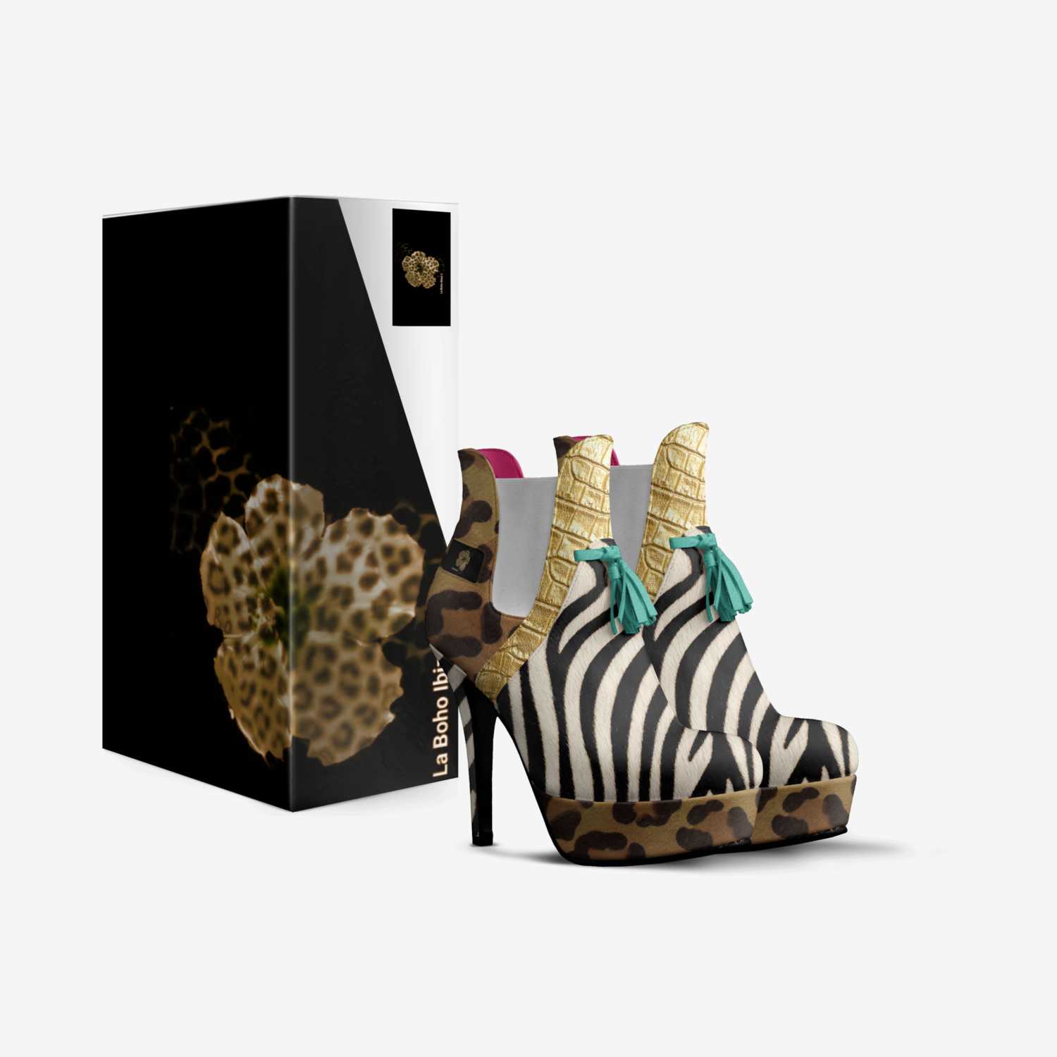 Marina Borderline  custom made in Italy shoes by Coralie Tinguely | Box view