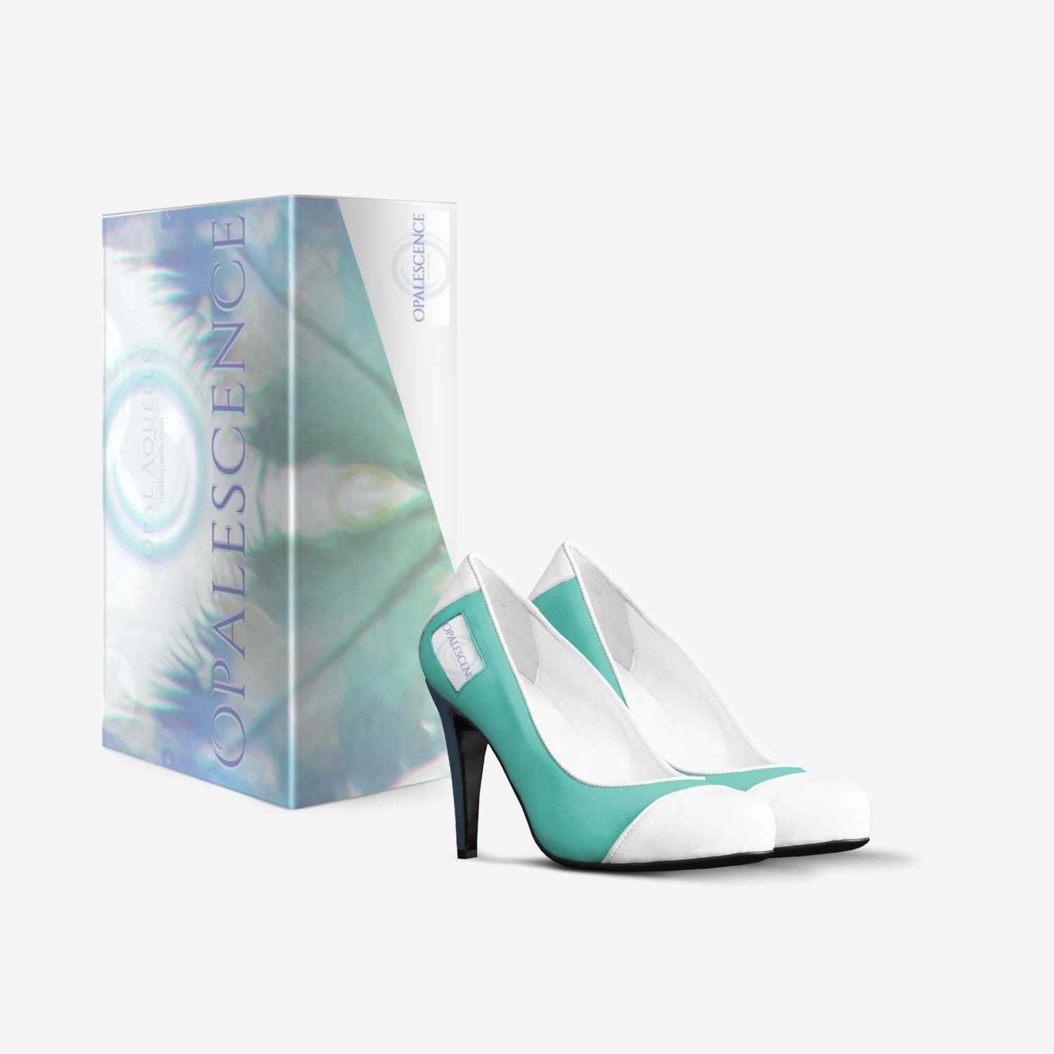 Opalescence custom made in Italy shoes by Opal Aquelle | Box view
