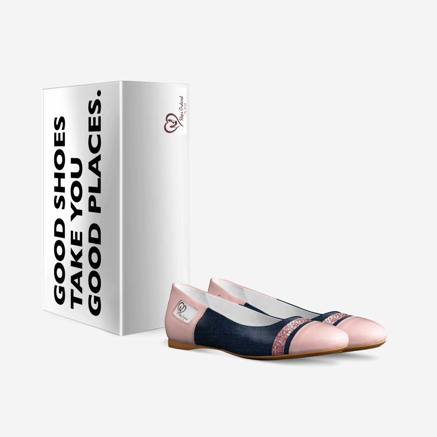 Steps Ordered CQ-1 custom made in Italy shoes by Barry Henson | Box view