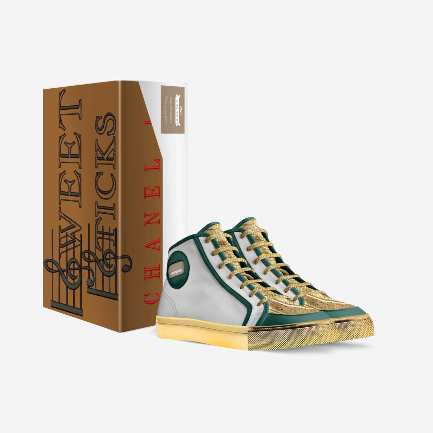 SweetKixz LTD ED custom made in Italy shoes by Fome’ Brand | Box view