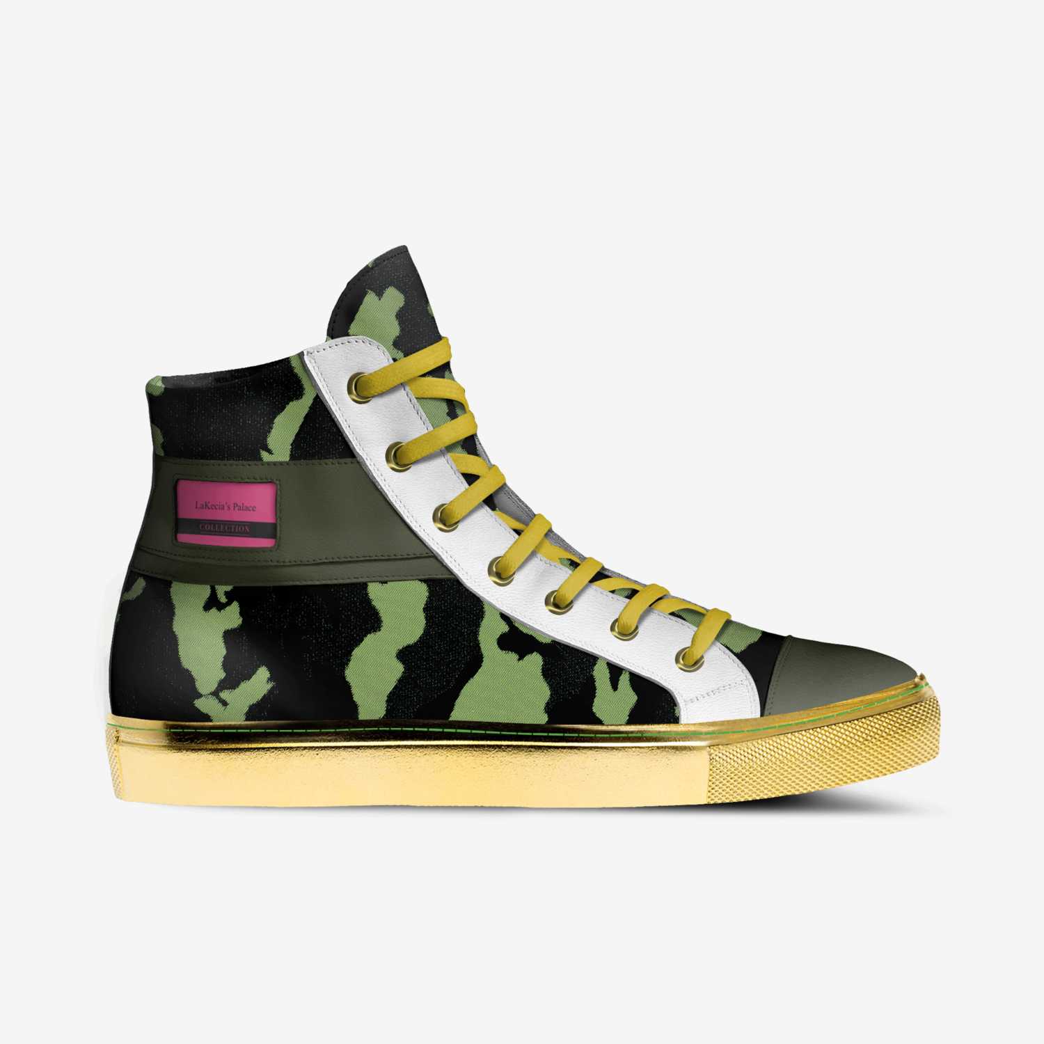 LaKecia’s Palace custom made in Italy shoes by Cenita Mcneil | Side view