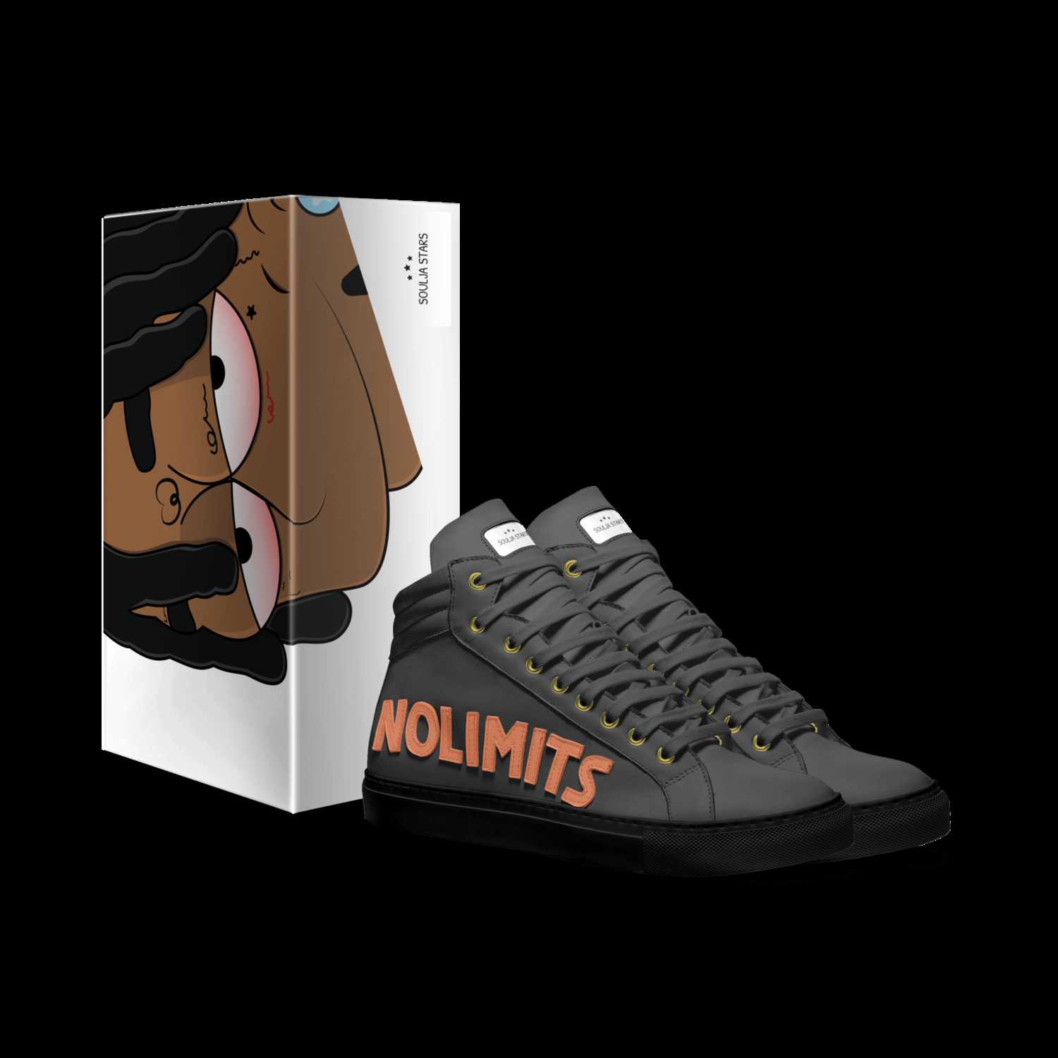 Soulja Stars A Custom Shoe concept by Deandre Way