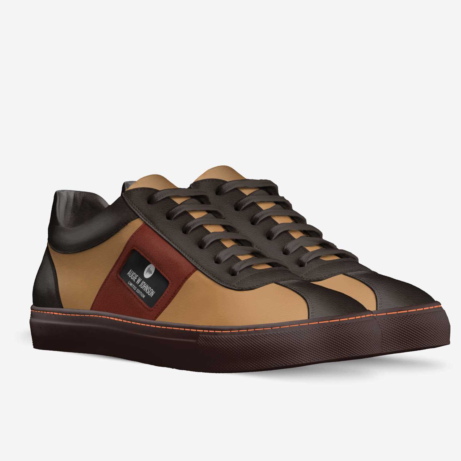 Augie W Johnson custom made in Italy shoes by Tishema Johnson Cromwell | Double view