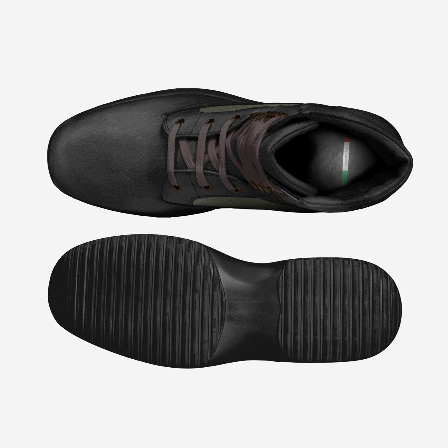 CHEIFS MSgt KEW custom made in Italy shoes by Michael Porter | Top view