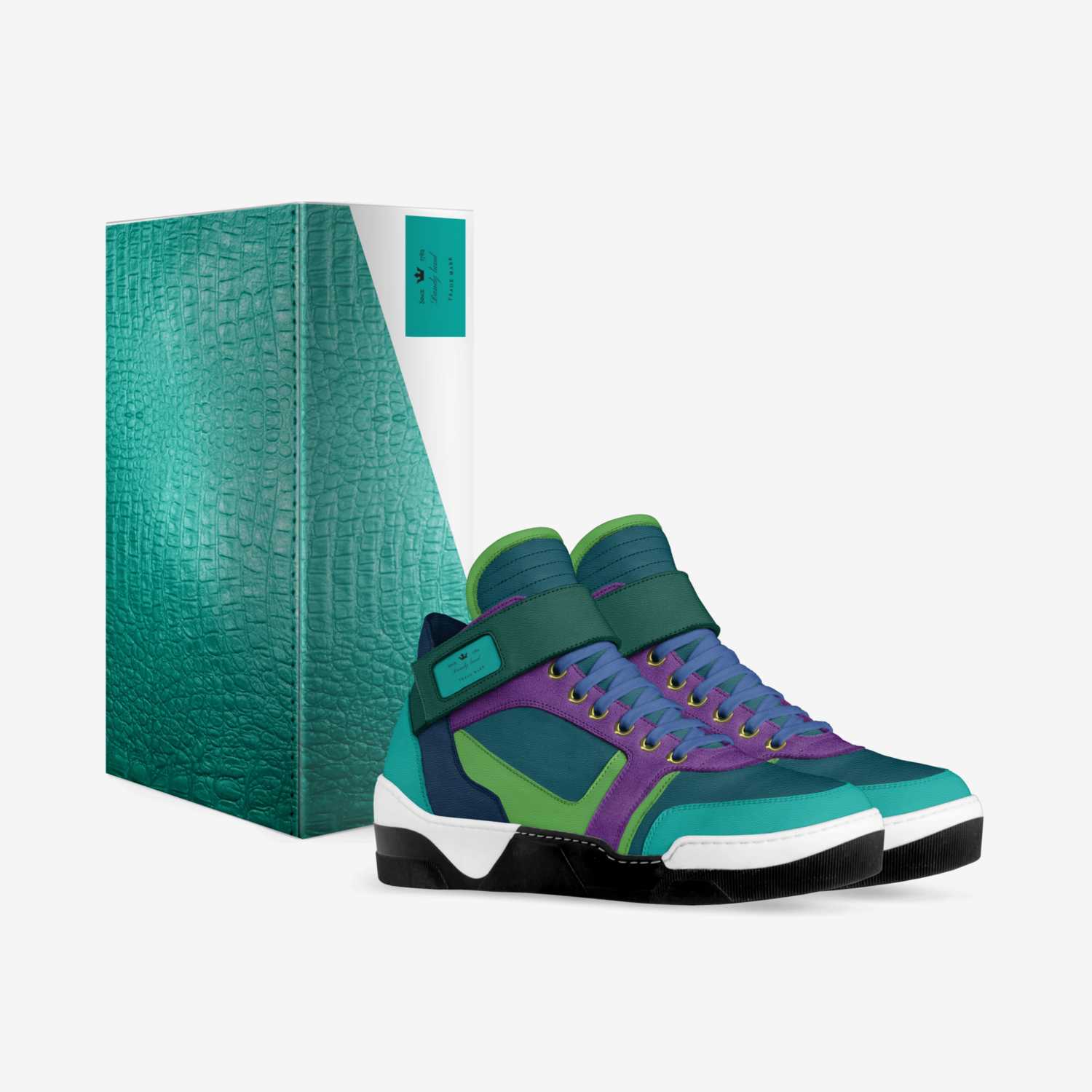 Dandy land  custom made in Italy shoes by Destiny Mcdougal | Box view