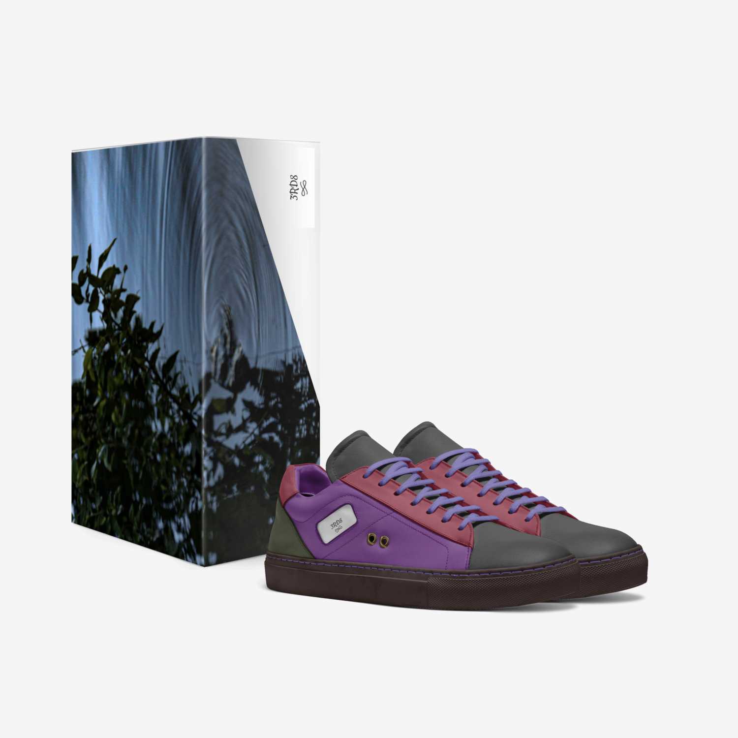 3RD8 custom made in Italy shoes by Charles Werner | Box view