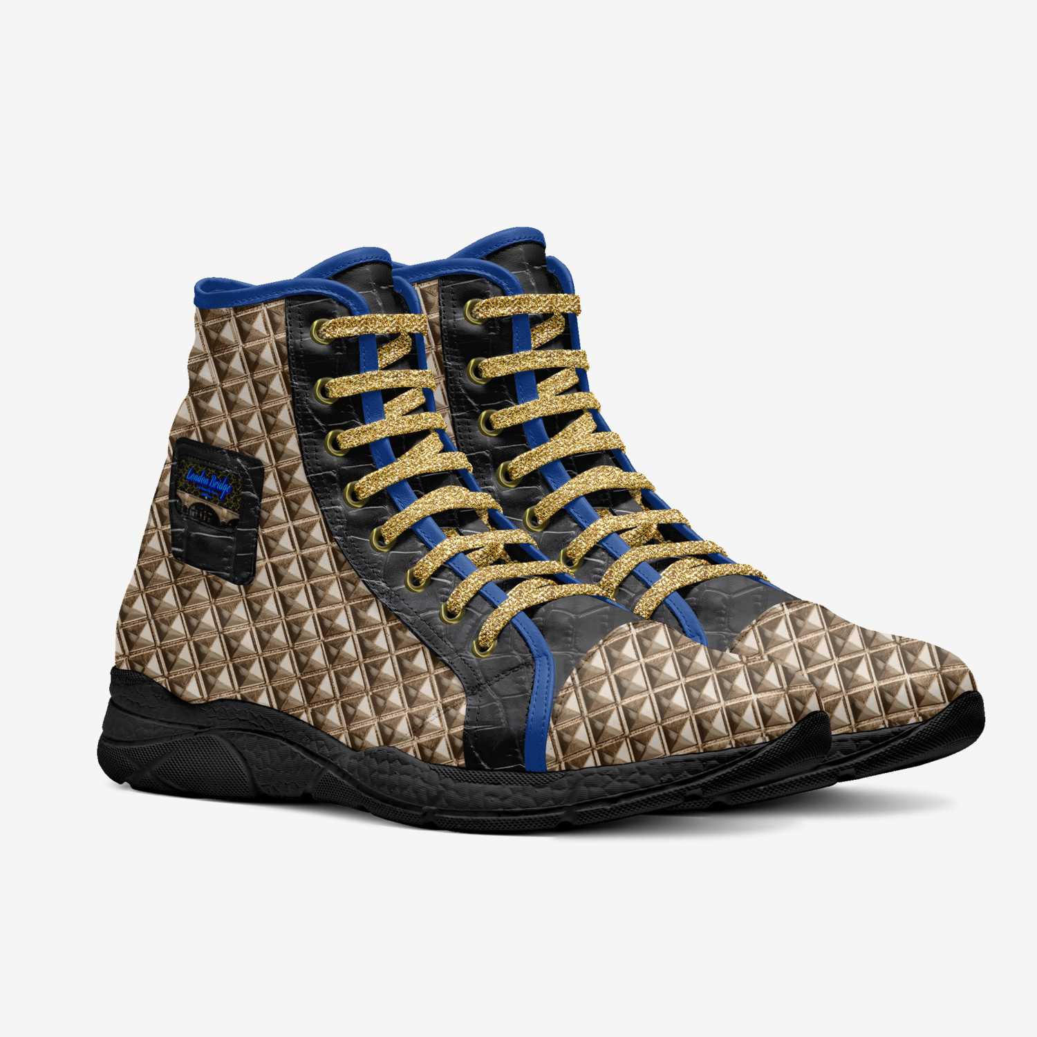 LONDON BRIDGE custom made in Italy shoes by Susan Pierce | Double view