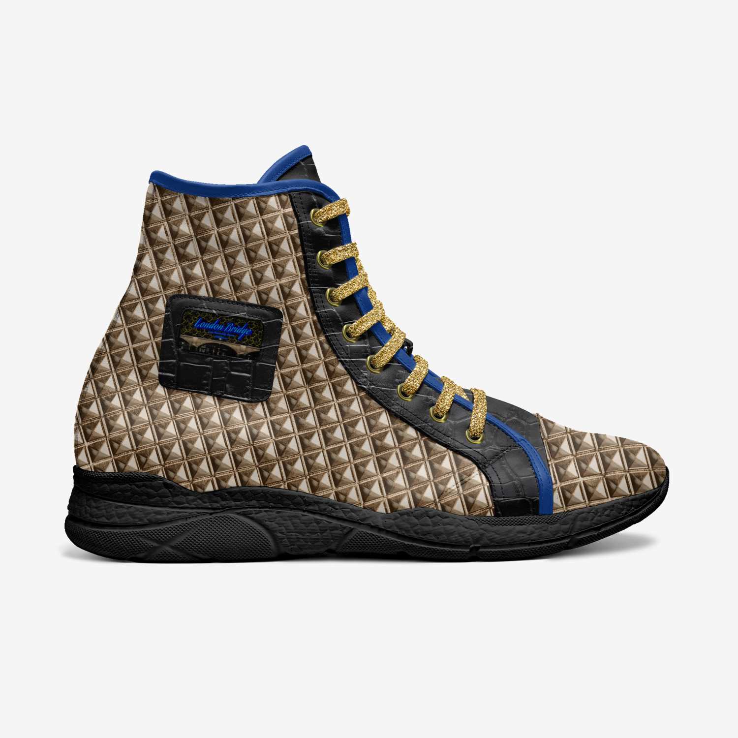 LONDON BRIDGE custom made in Italy shoes by Susan Pierce | Side view