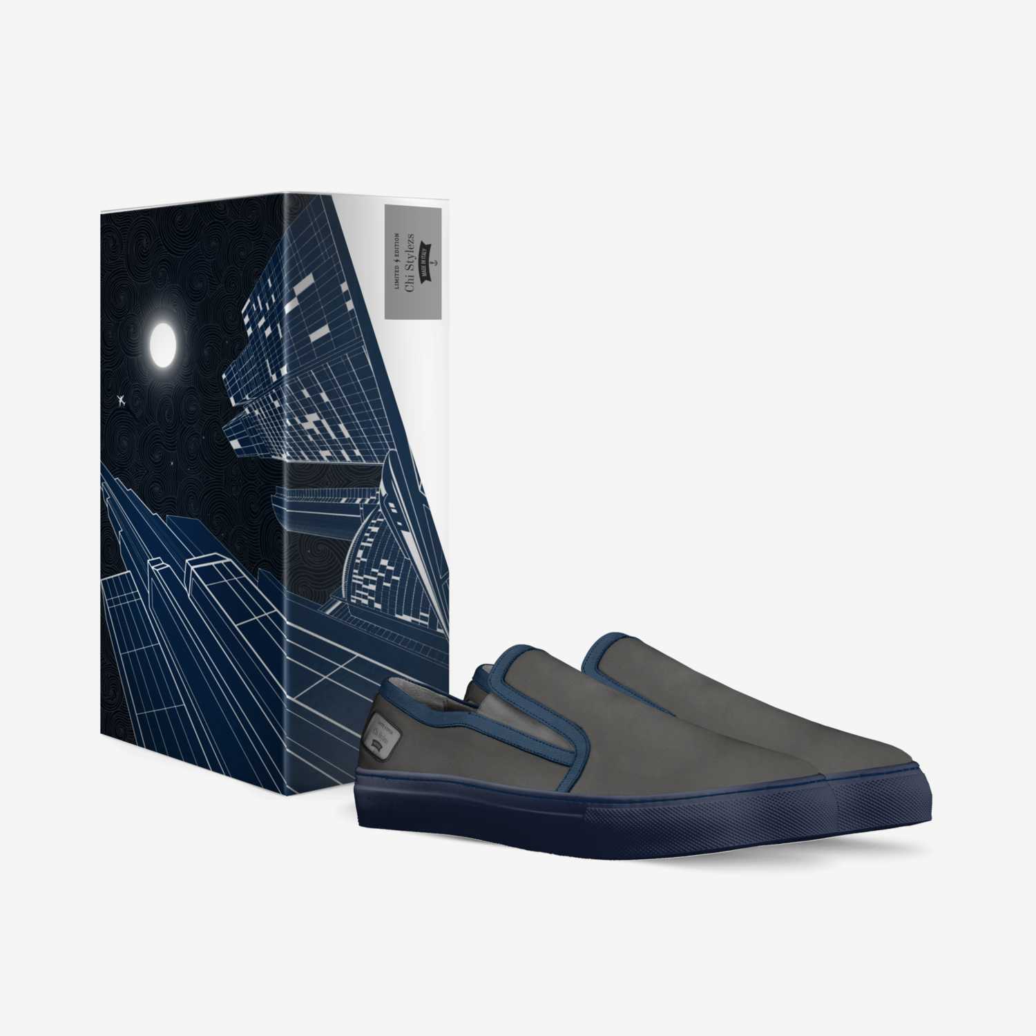 Chi Stylezs custom made in Italy shoes by Jimo Chi | Box view