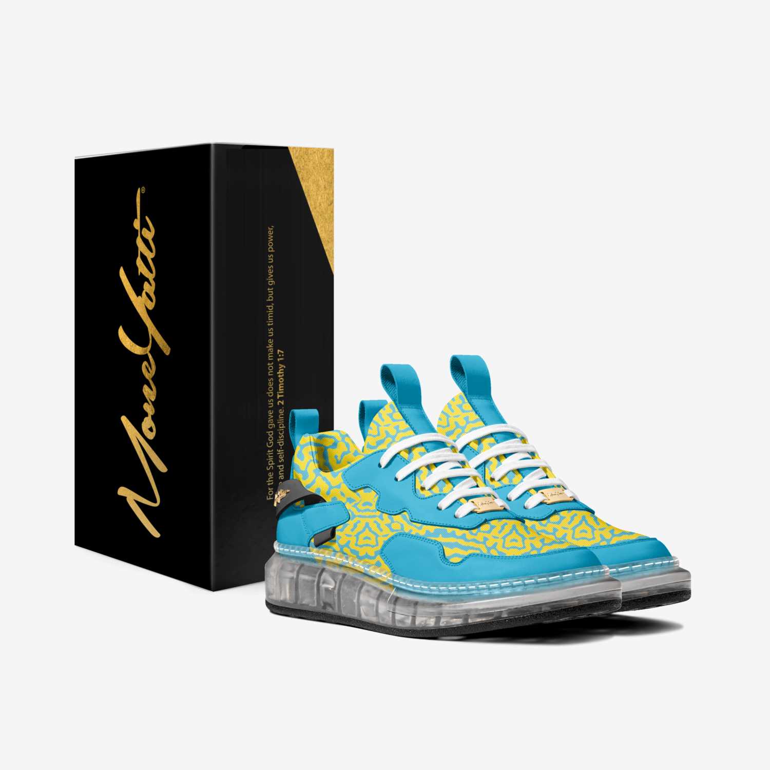 CG 018 custom made in Italy shoes by Moneyatti Brand | Box view