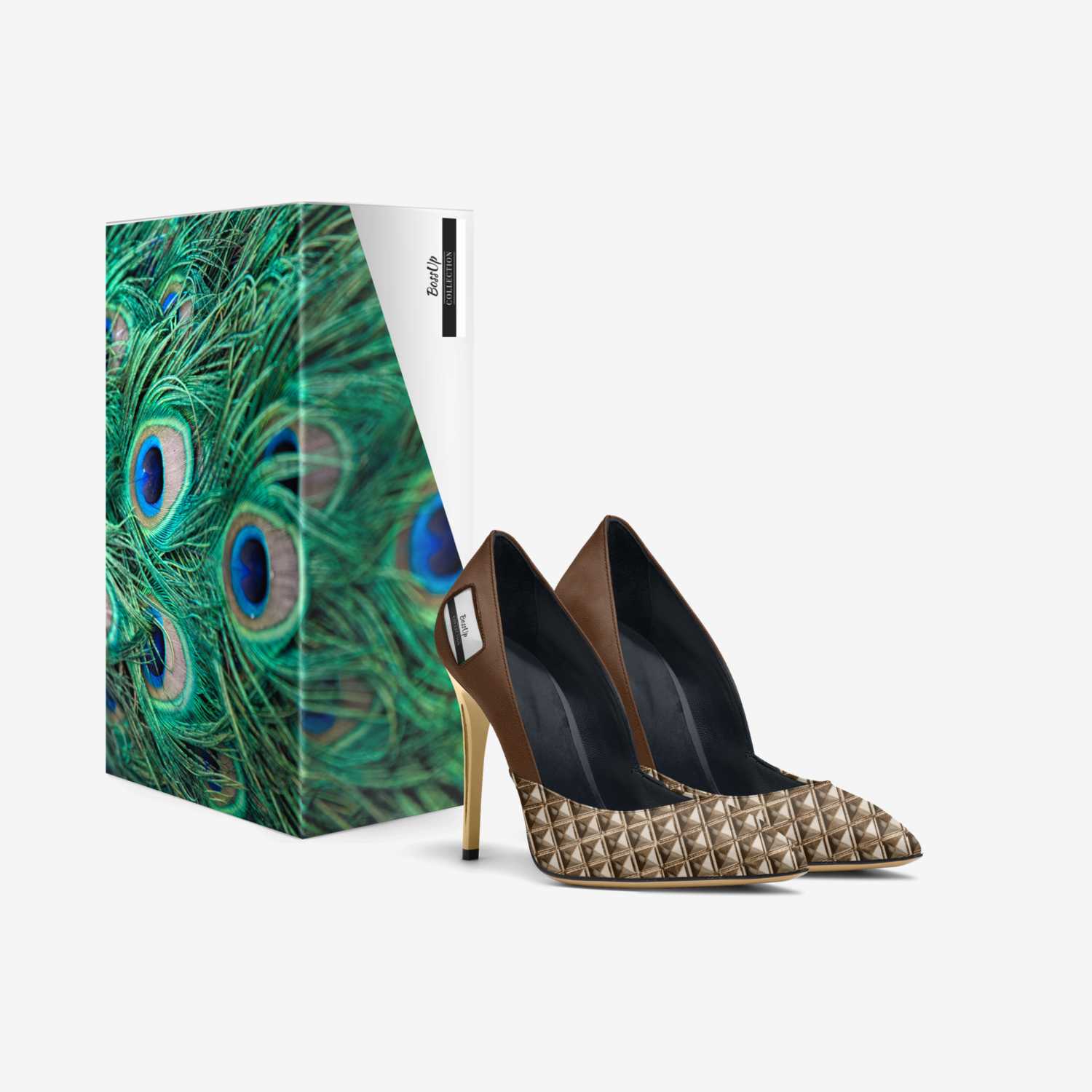 Boss Up custom made in Italy shoes by Jennifer Mcleod | Box view