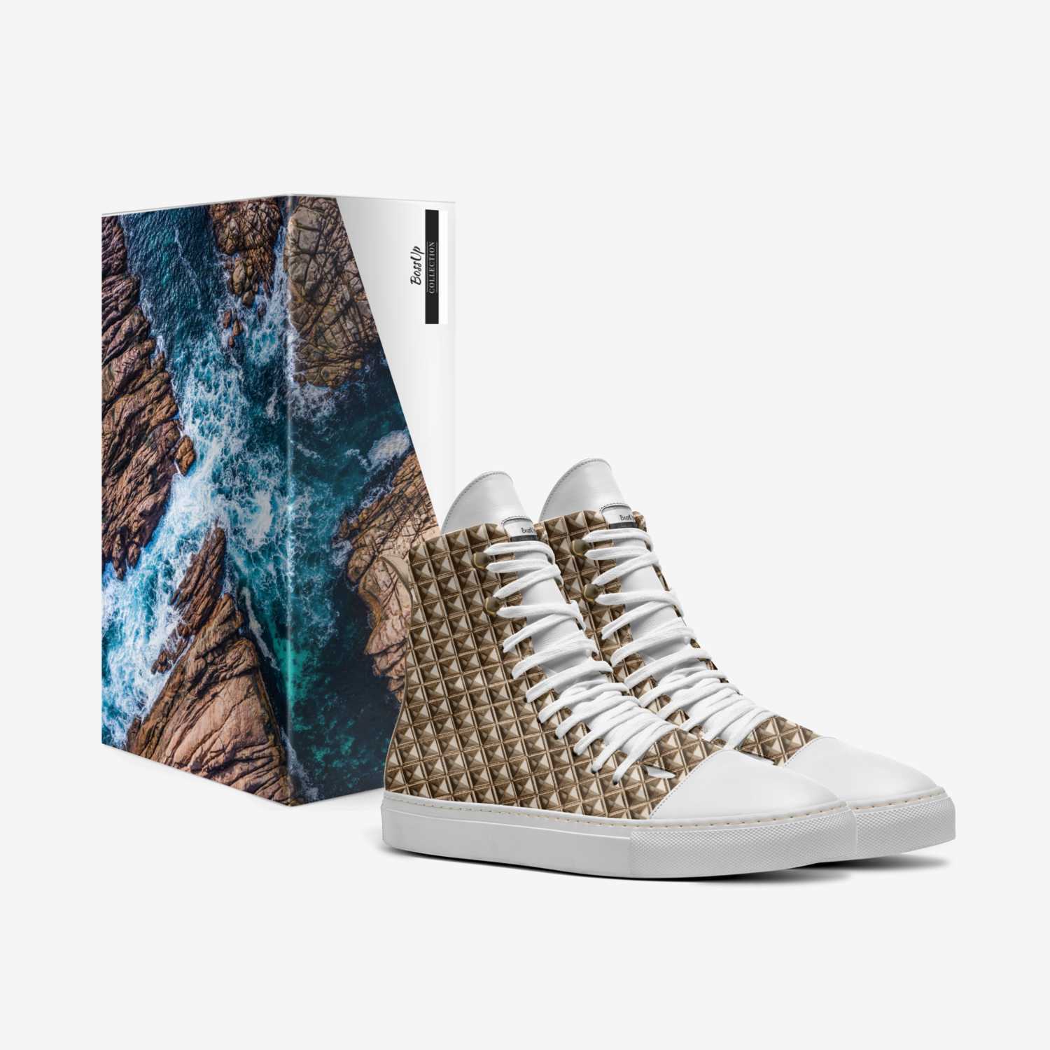 Money Moves custom made in Italy shoes by Jennifer Mcleod | Box view