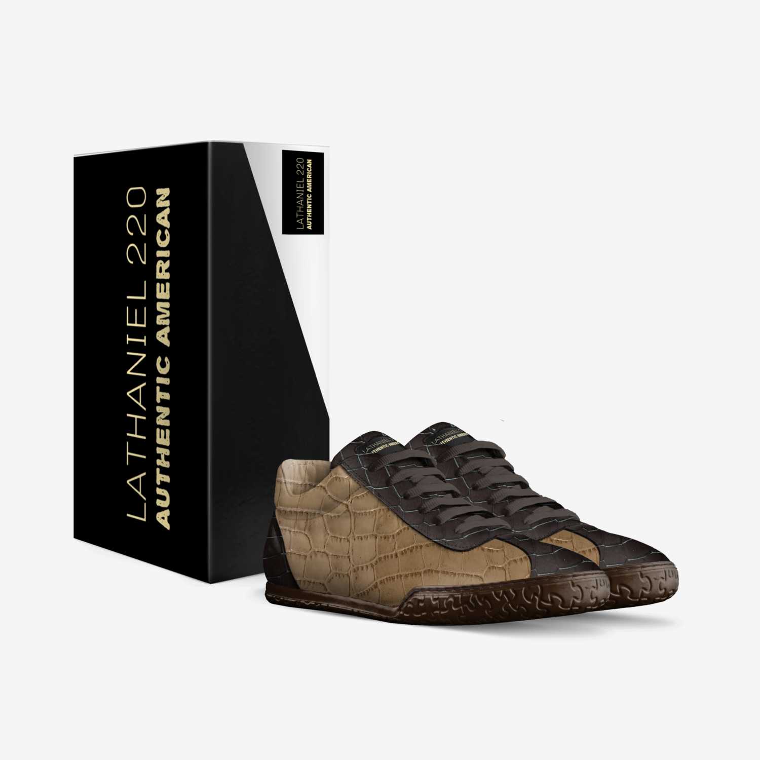 LATHANIEL 220 custom made in Italy shoes by John Steward | Box view