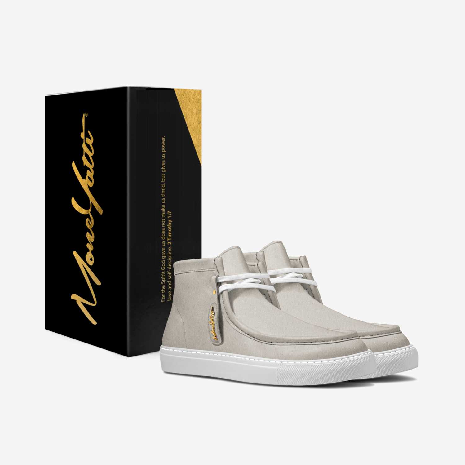 LUX SUEDE 017 custom made in Italy shoes by Moneyatti Brand | Box view