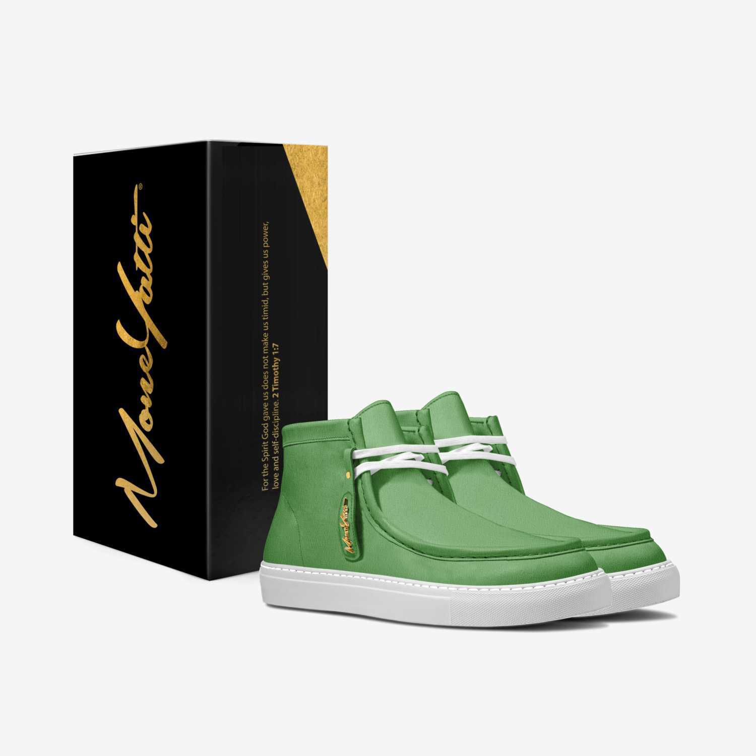 LUX SUEDE 014 custom made in Italy shoes by Moneyatti Brand | Box view