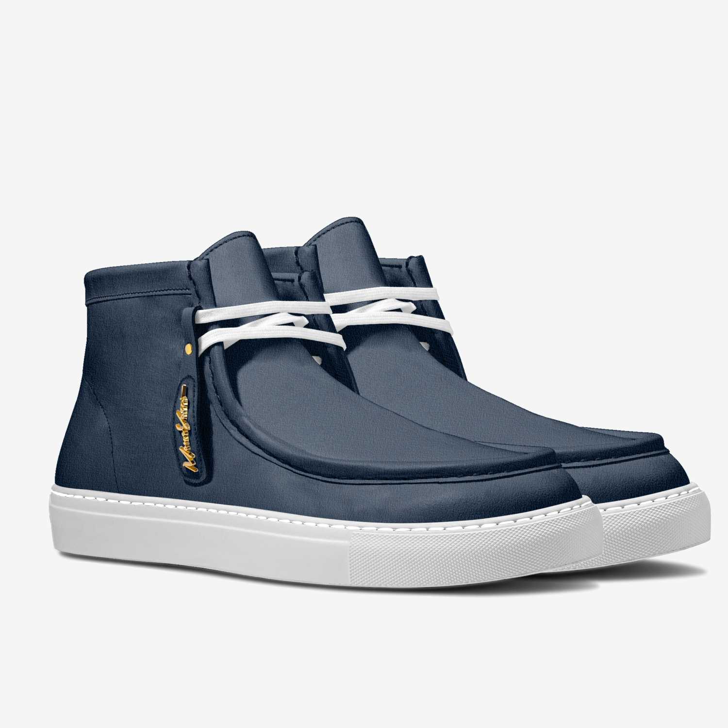 LUX SUEDE 012 custom made in Italy shoes by Moneyatti Brand | Double view