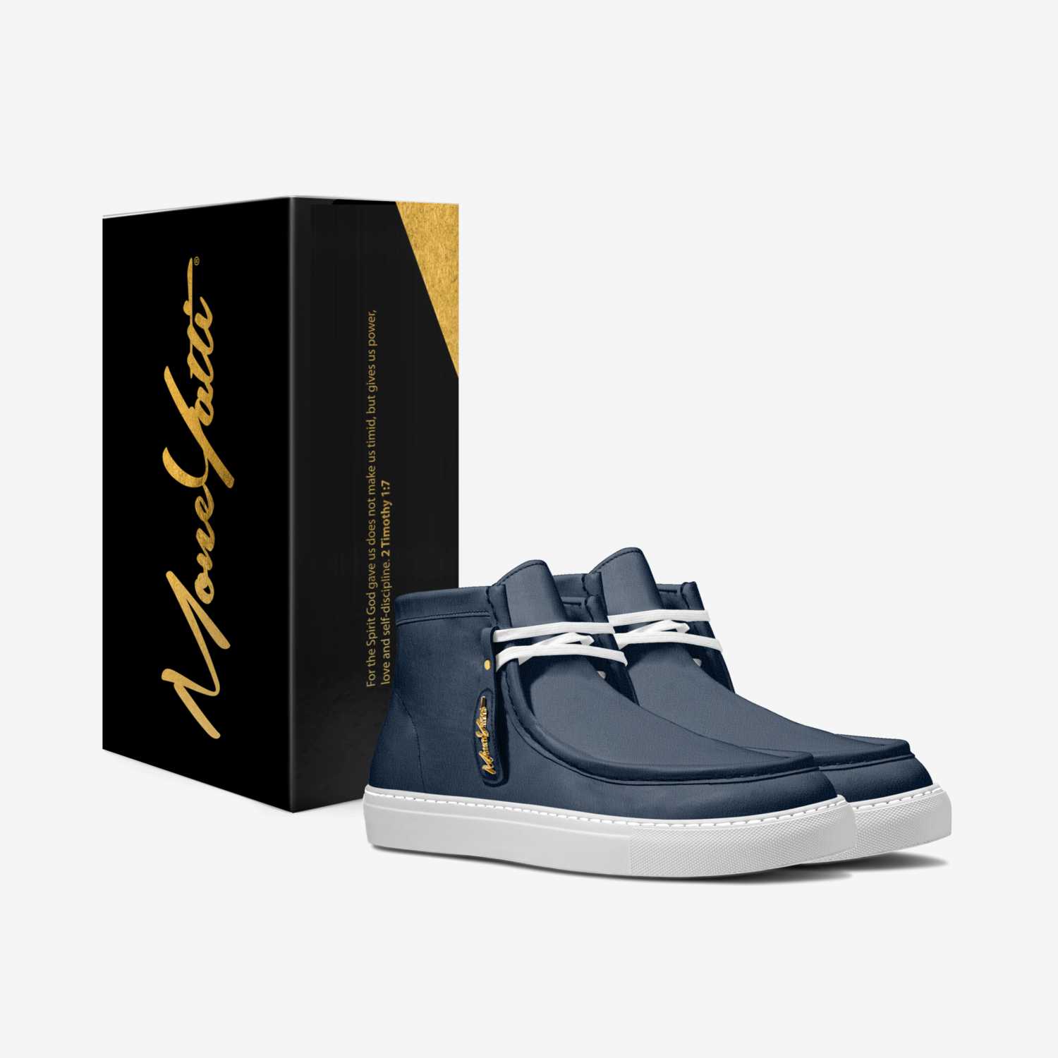 LUX SUEDE 012 custom made in Italy shoes by Moneyatti Brand | Box view