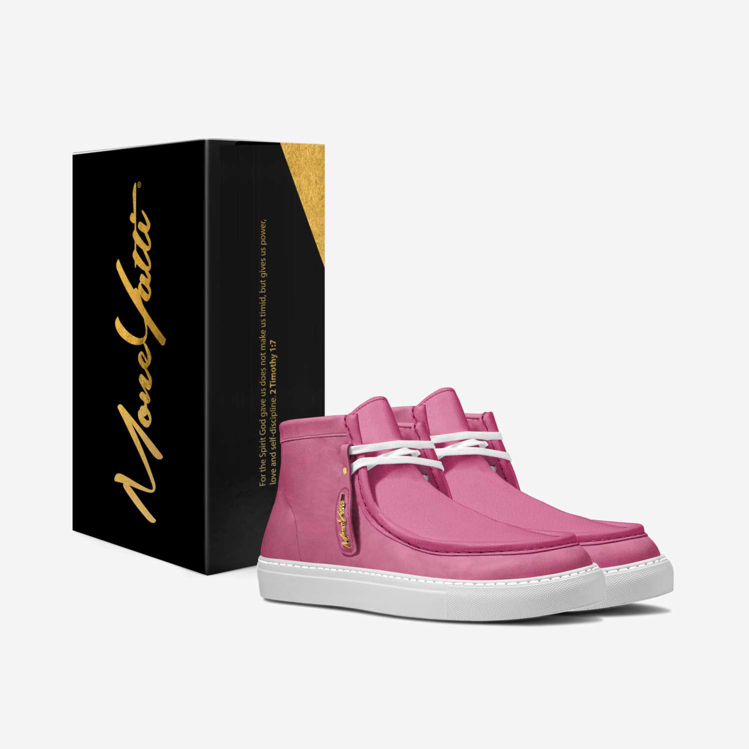 LUX SUEDE 009 custom made in Italy shoes by Moneyatti Brand | Box view