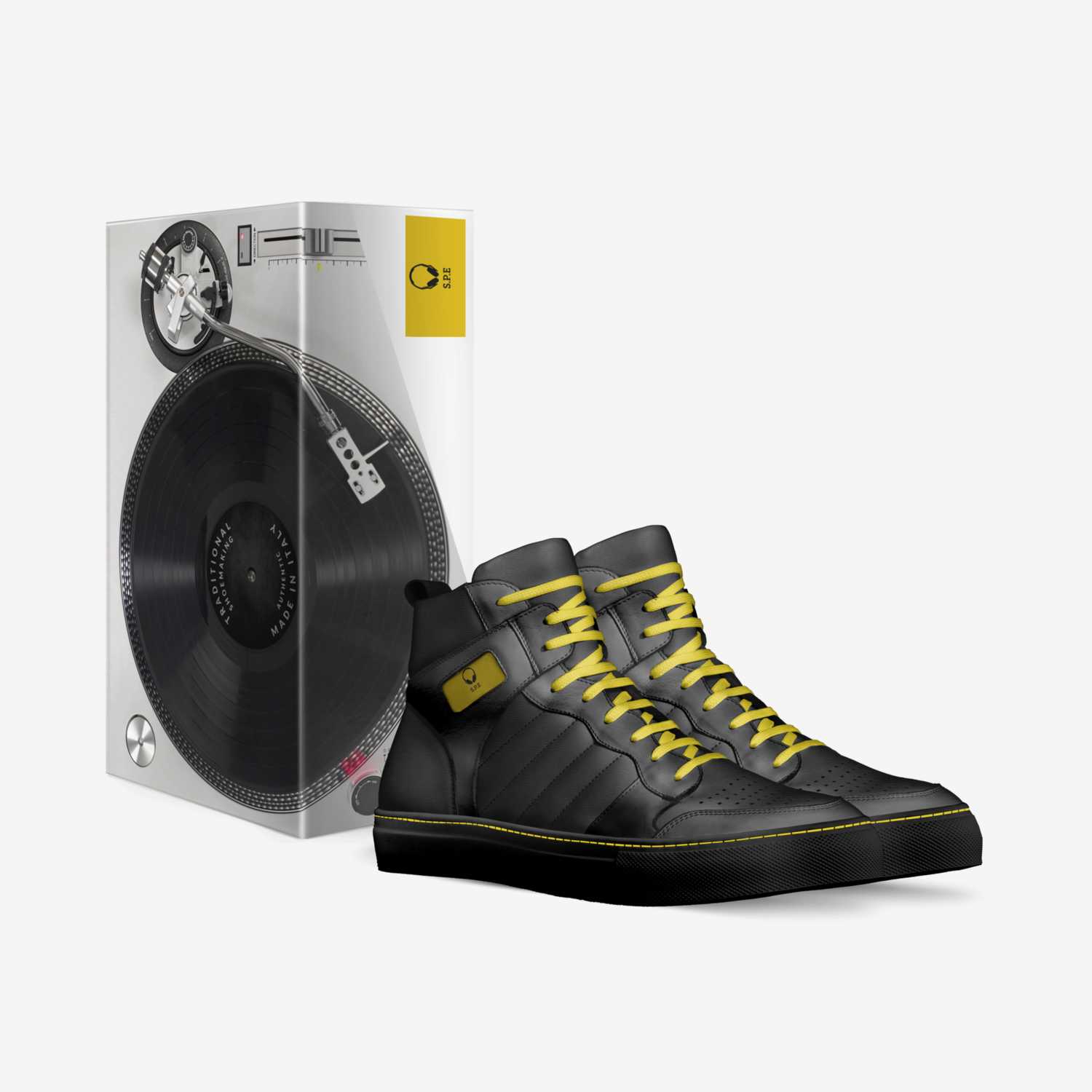 S.P.E custom made in Italy shoes by Casanova De'Vaughn | Box view
