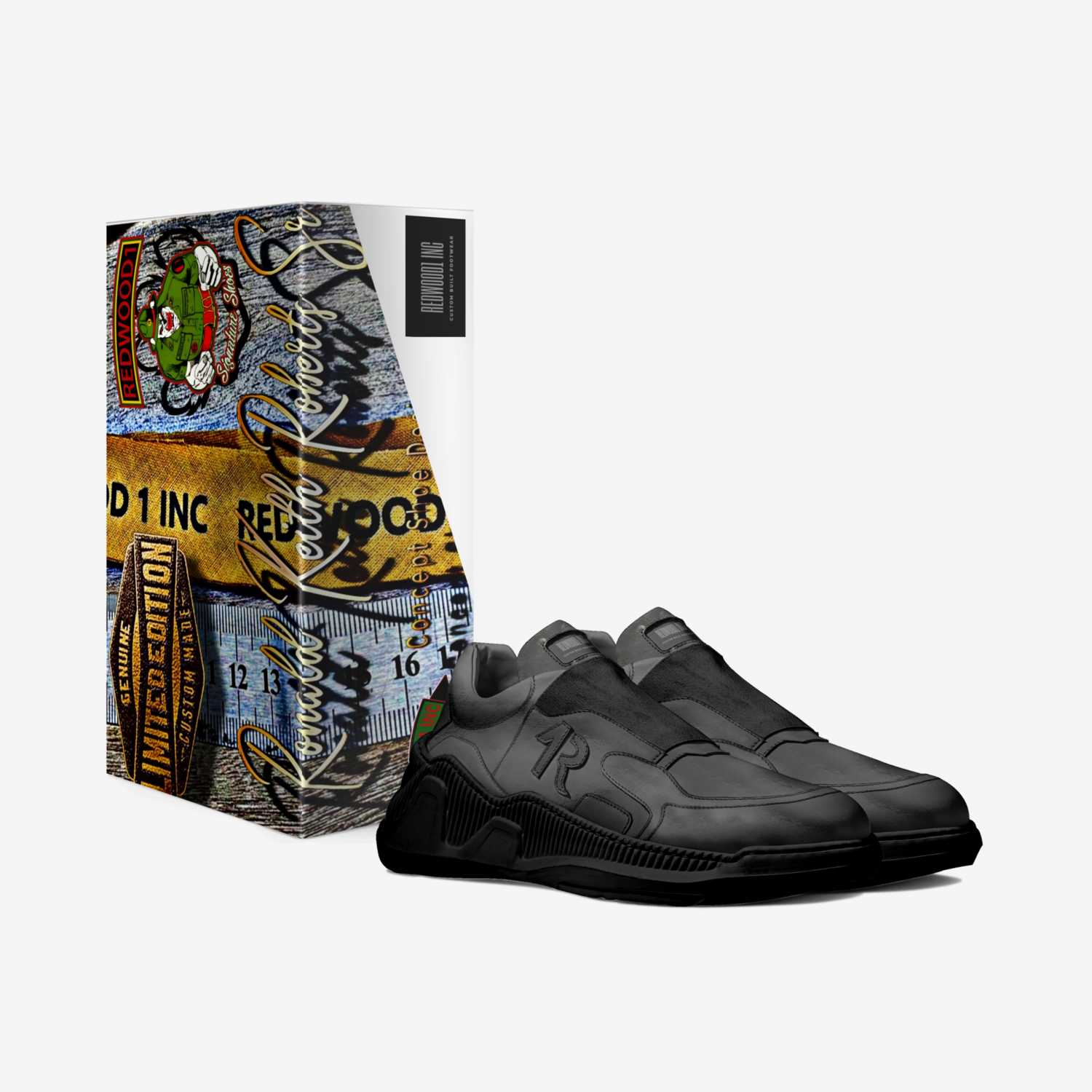SPIT SHINE LQ custom made in Italy shoes by Ronald Roberts | Box view