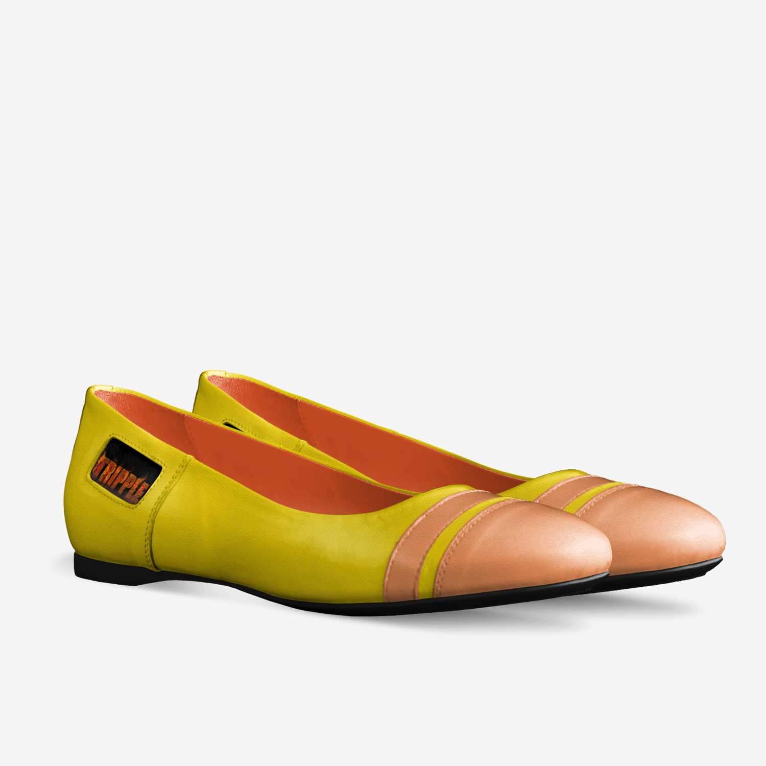 TRIPPLE custom made in Italy shoes by Rachel Ekinde | Double view