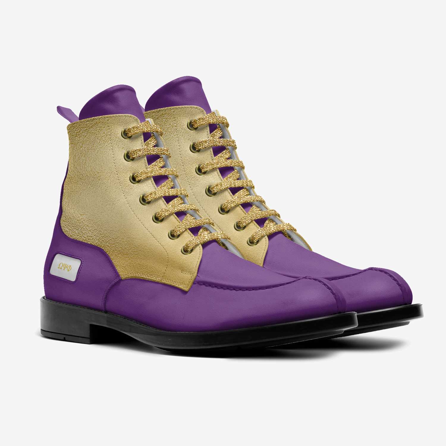 1911 custom made in Italy shoes by The Diva Lyn Hicks | Double view
