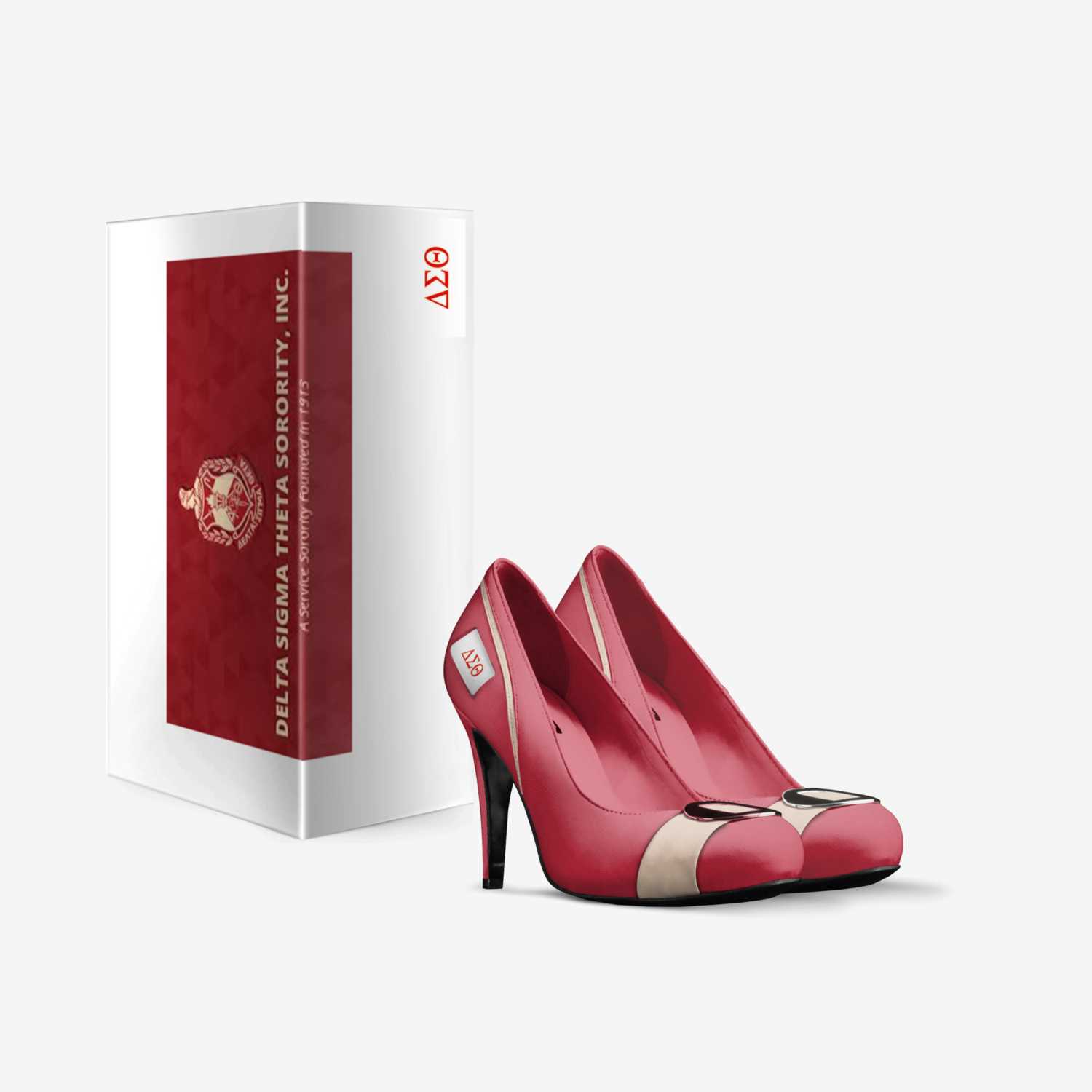 1913 custom made in Italy shoes by The Diva Lyn Hicks | Box view
