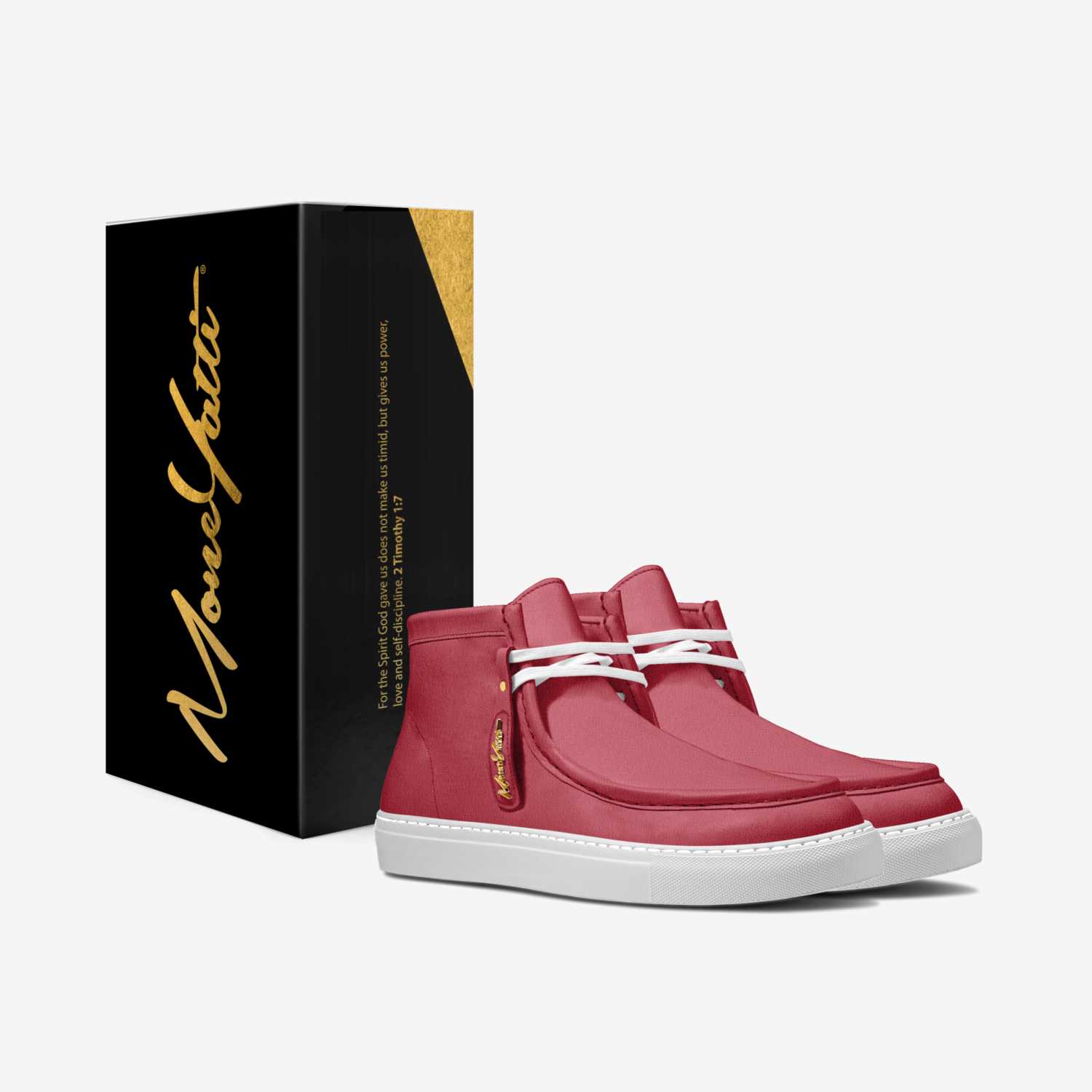LUX SUEDE 006 custom made in Italy shoes by Moneyatti Brand | Box view