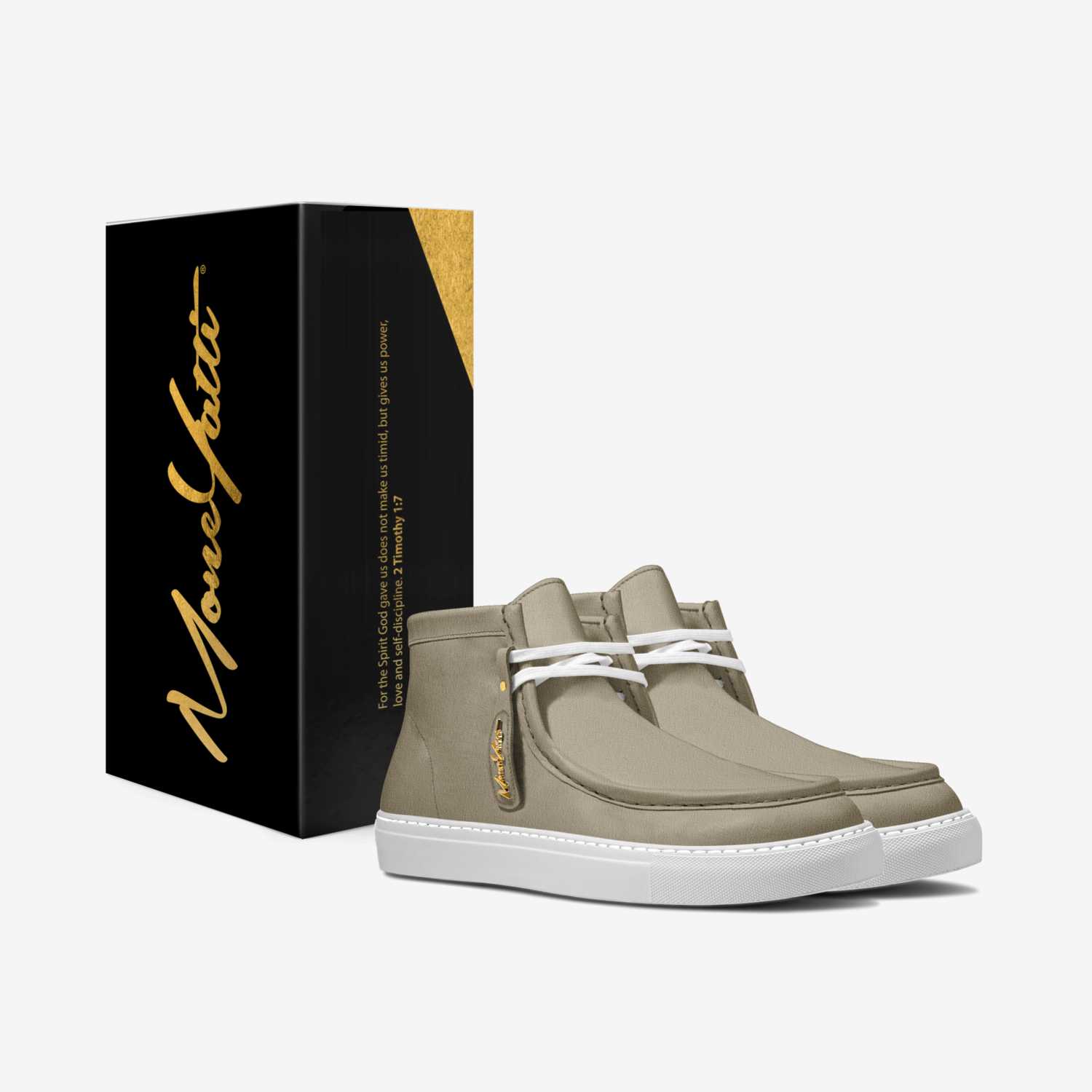 LUX SUEDE 003 custom made in Italy shoes by Moneyatti Brand | Box view