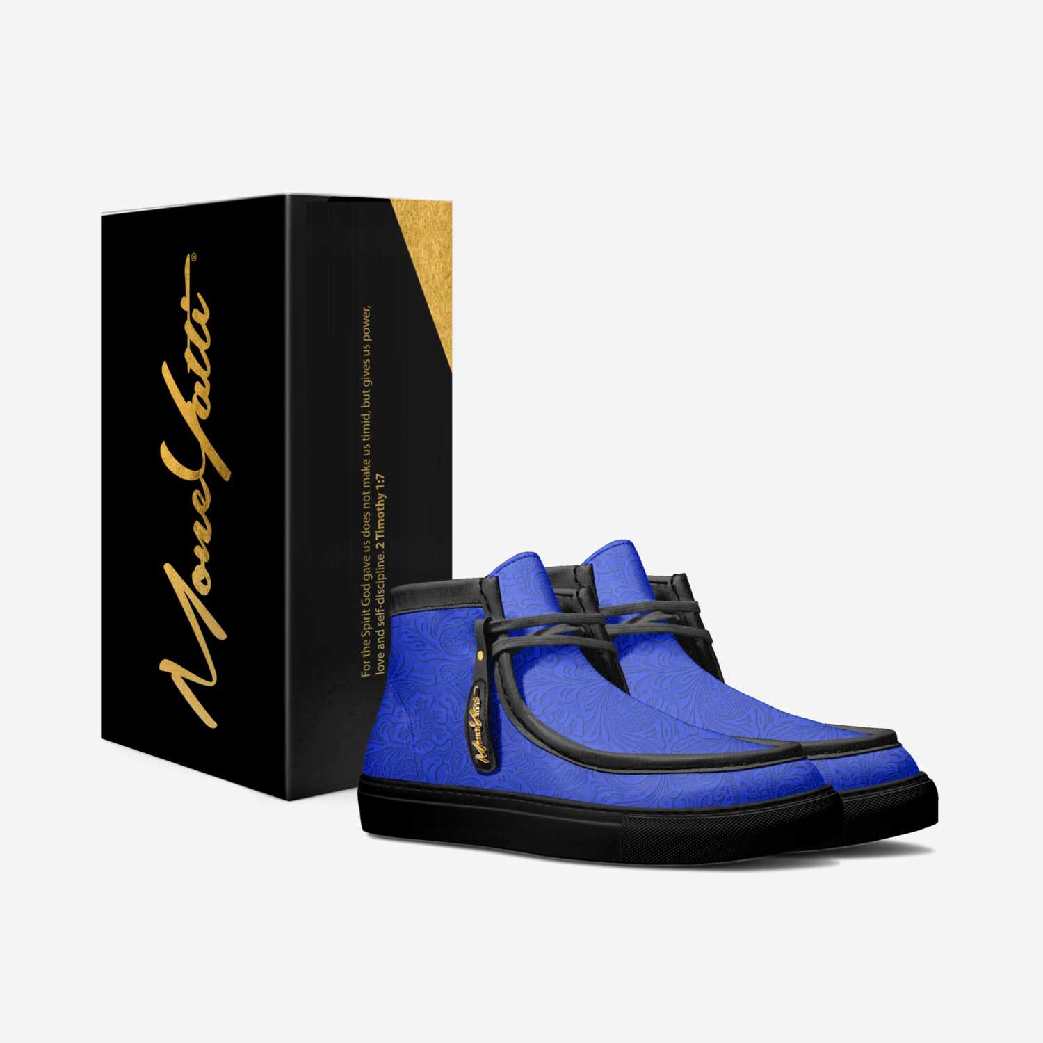 LUX 28 custom made in Italy shoes by Moneyatti Brand | Box view