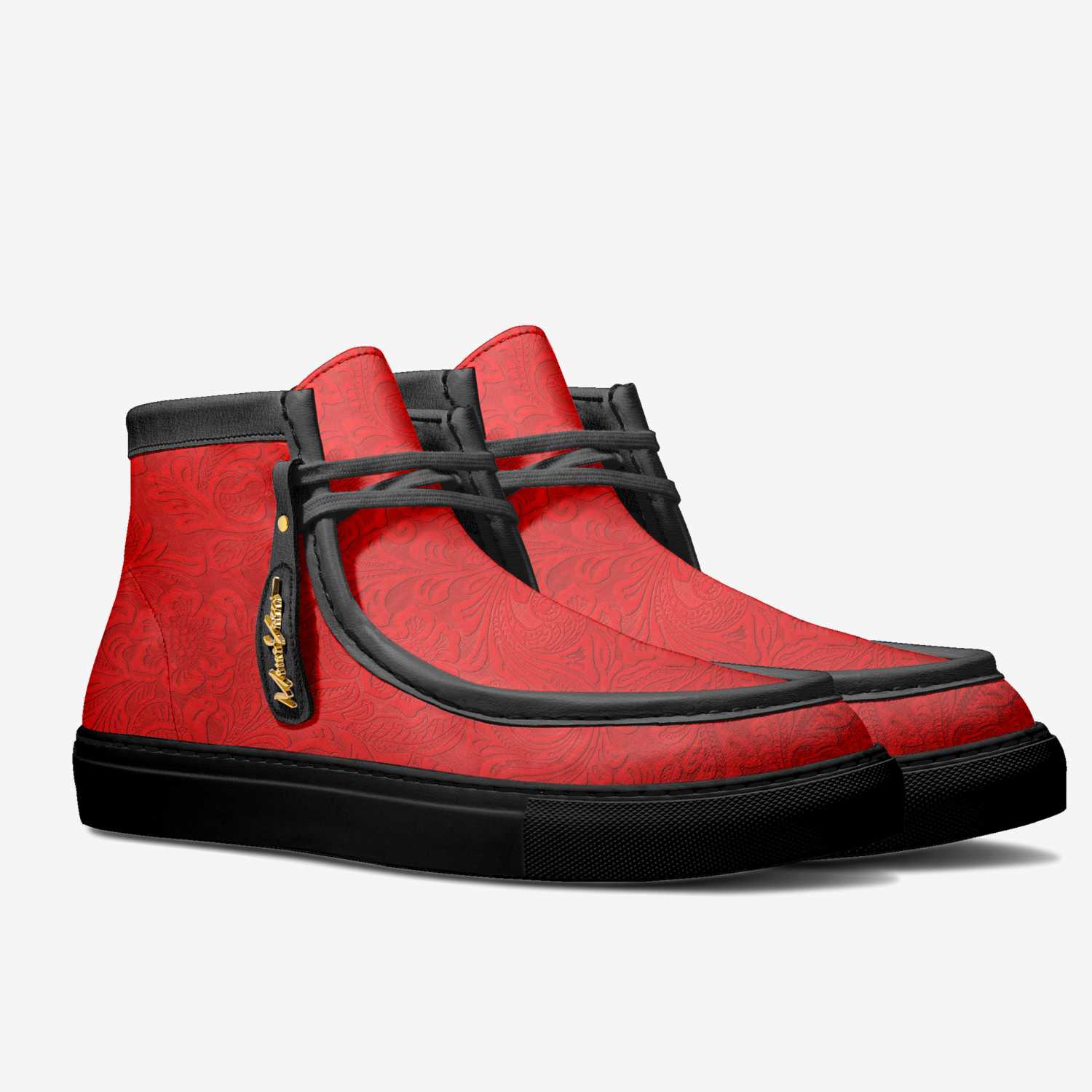 LUX 027 custom made in Italy shoes by Moneyatti Brand | Double view