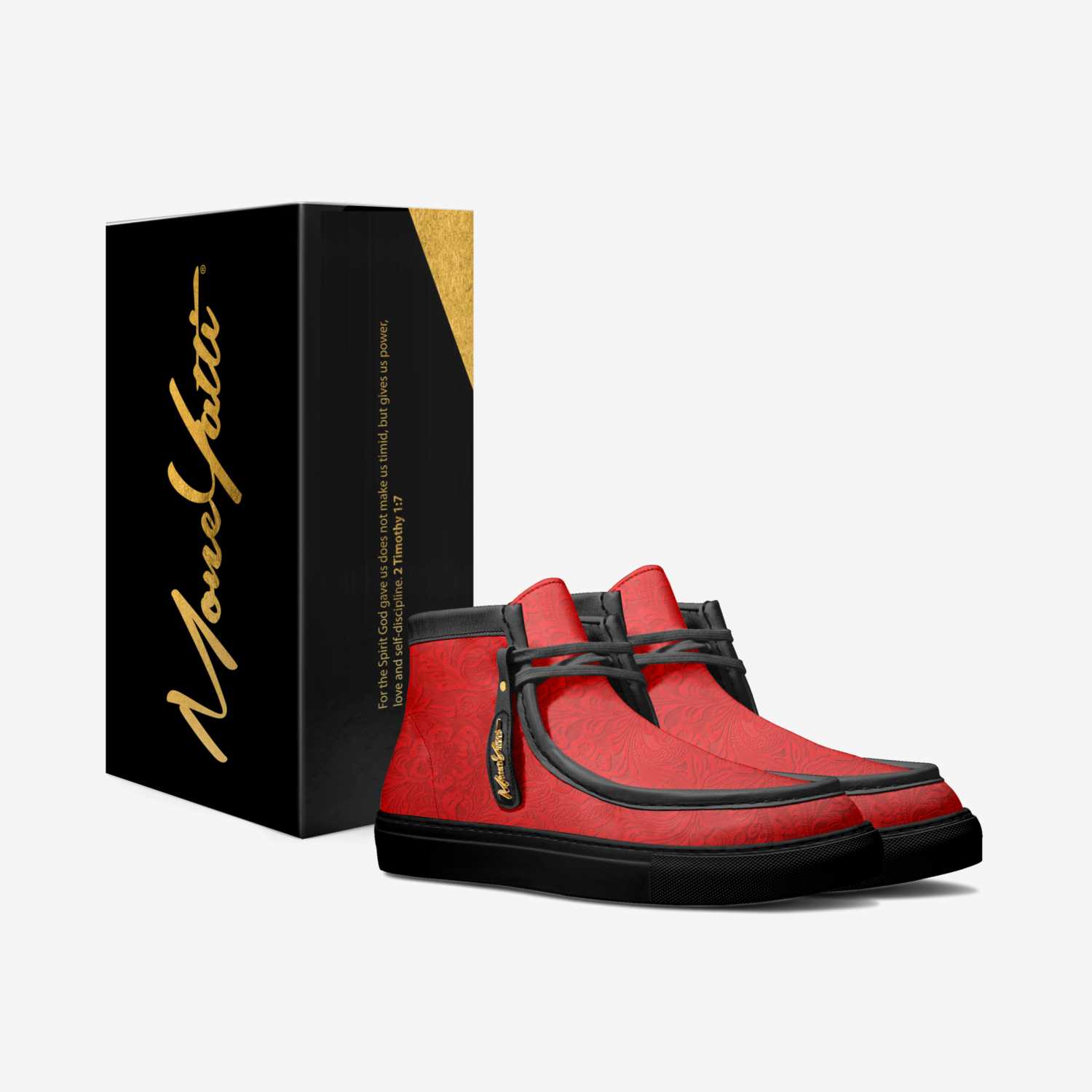 LUX 027 custom made in Italy shoes by Moneyatti Brand | Box view