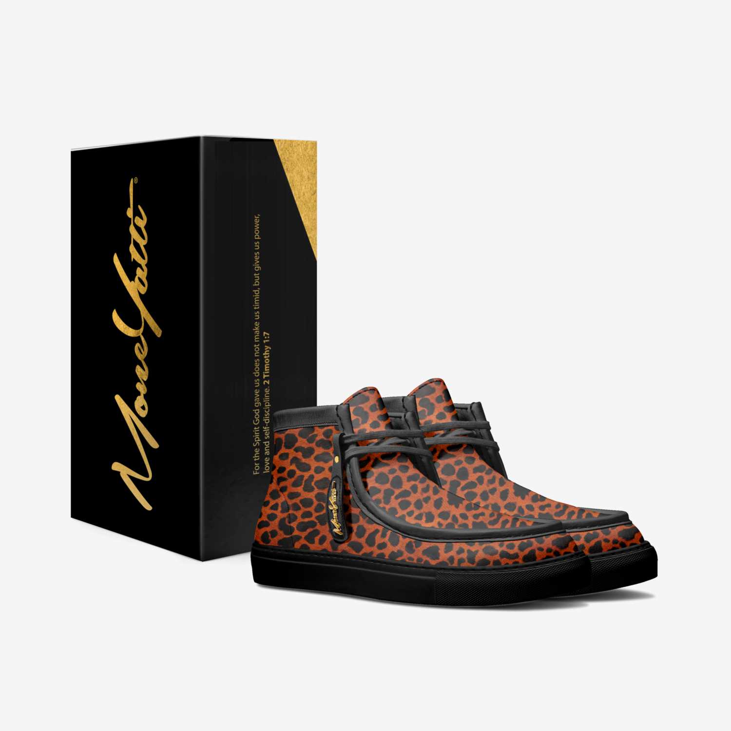 LUX 026 custom made in Italy shoes by Moneyatti Brand | Box view