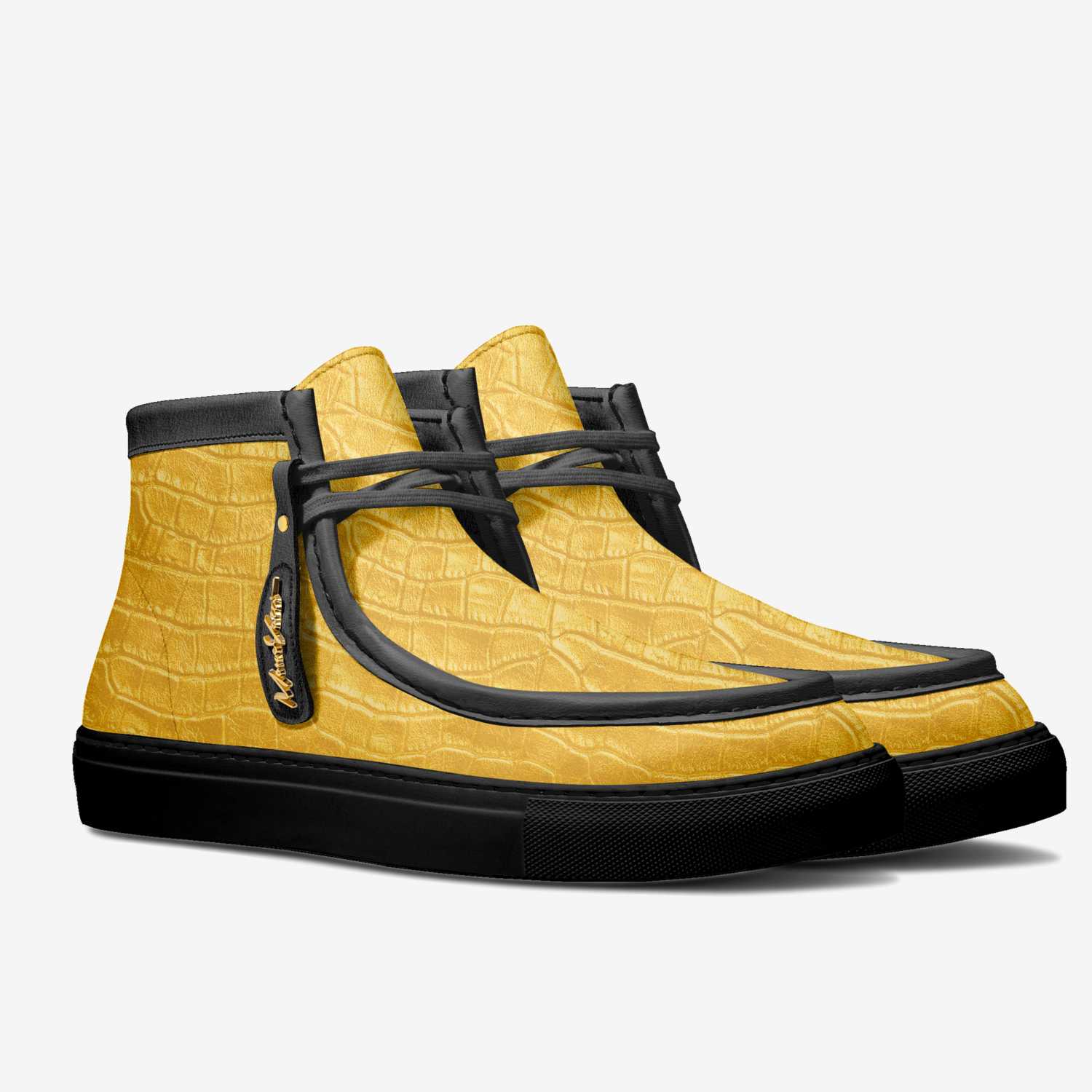 LUX 023 custom made in Italy shoes by Moneyatti Brand | Double view