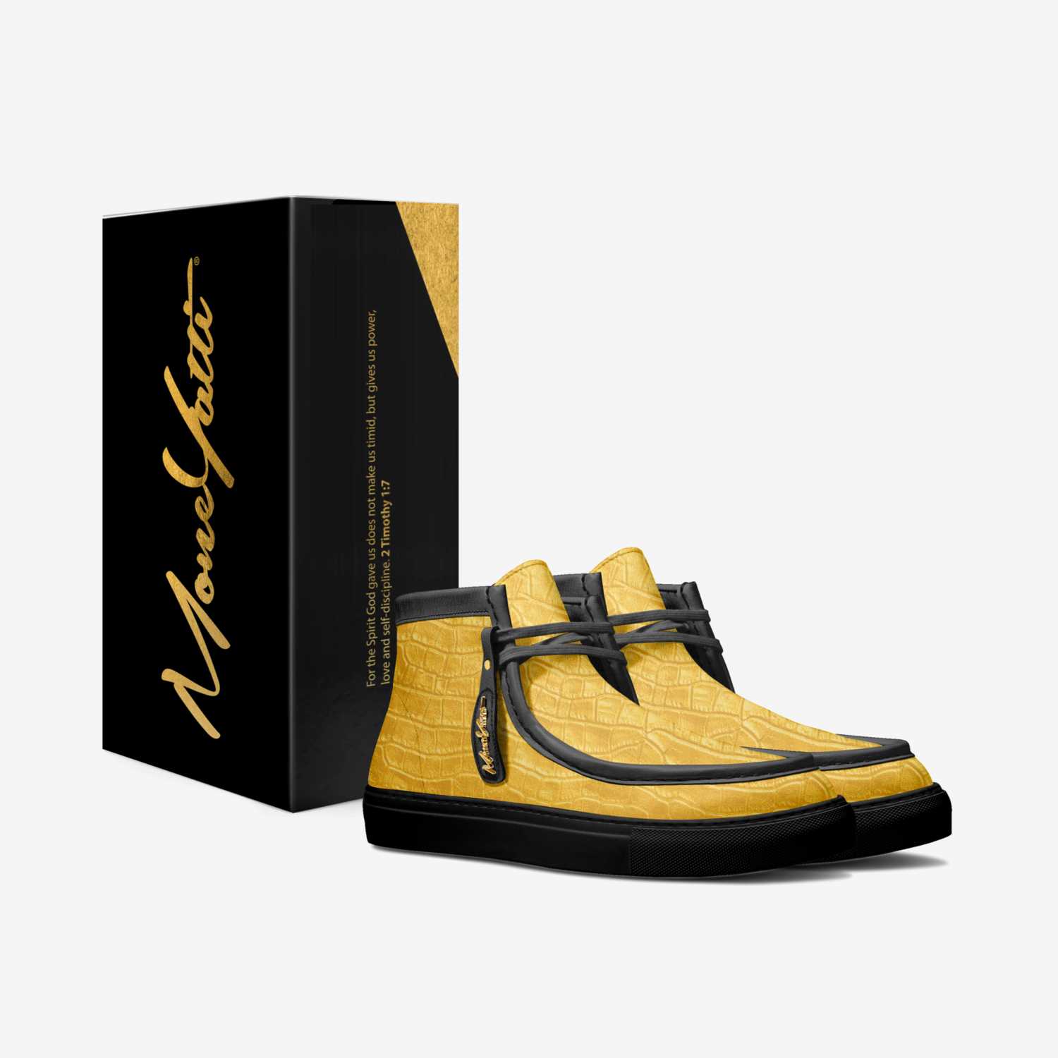 LUX 023 custom made in Italy shoes by Moneyatti Brand | Box view